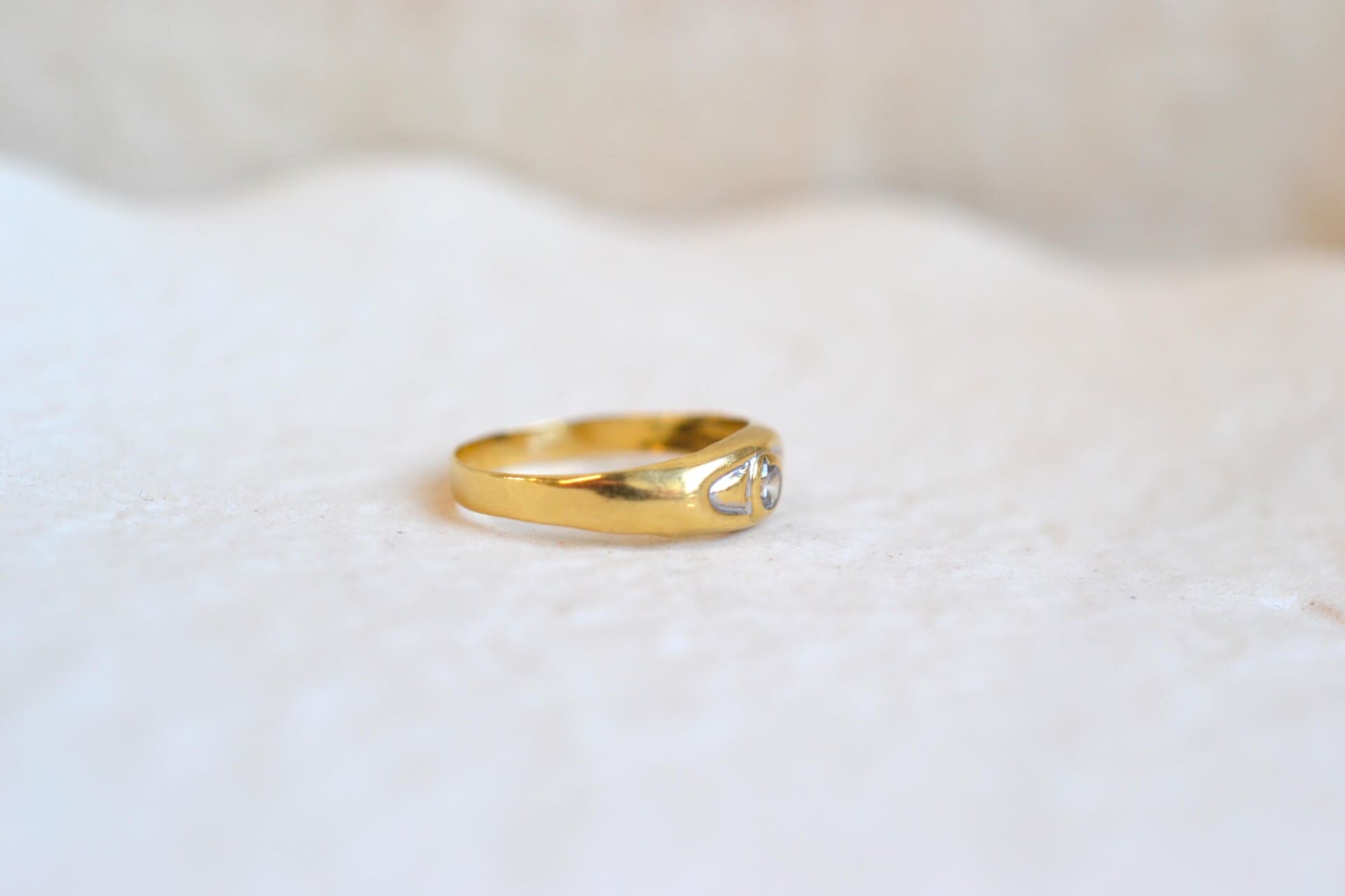 Bague Jonc oxyde