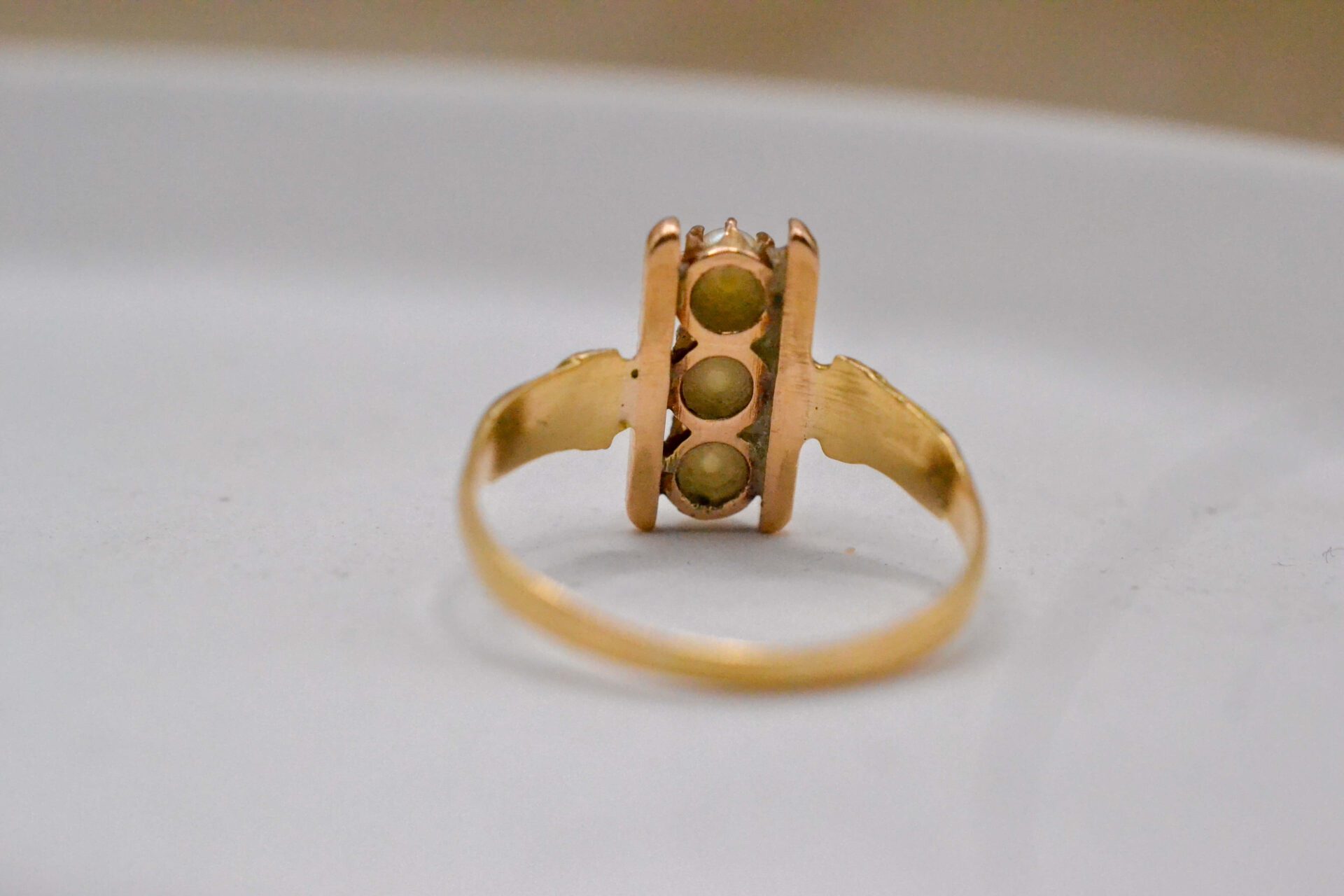 Bague Perles époque Victorienne