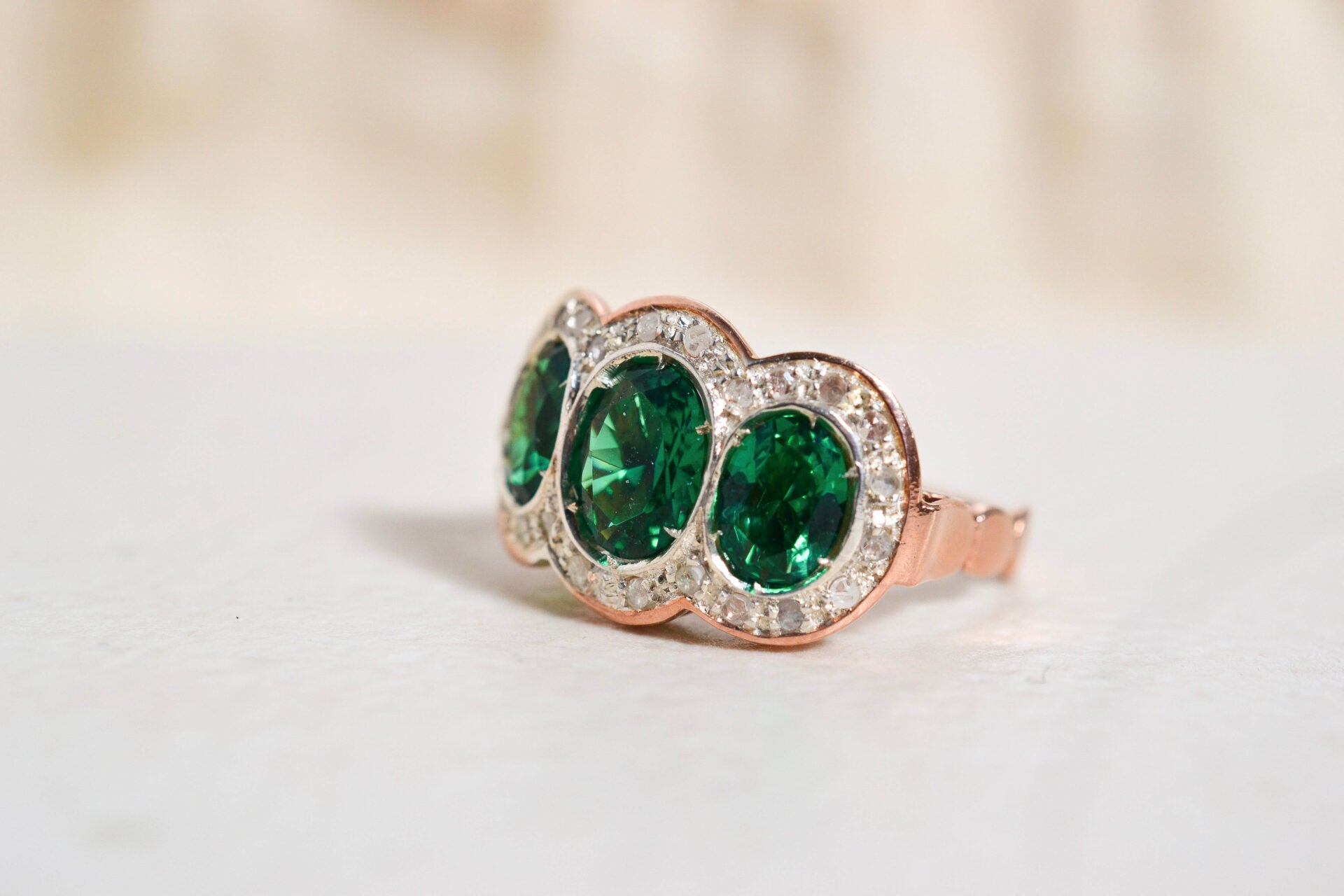 Bague trilogie Diamants