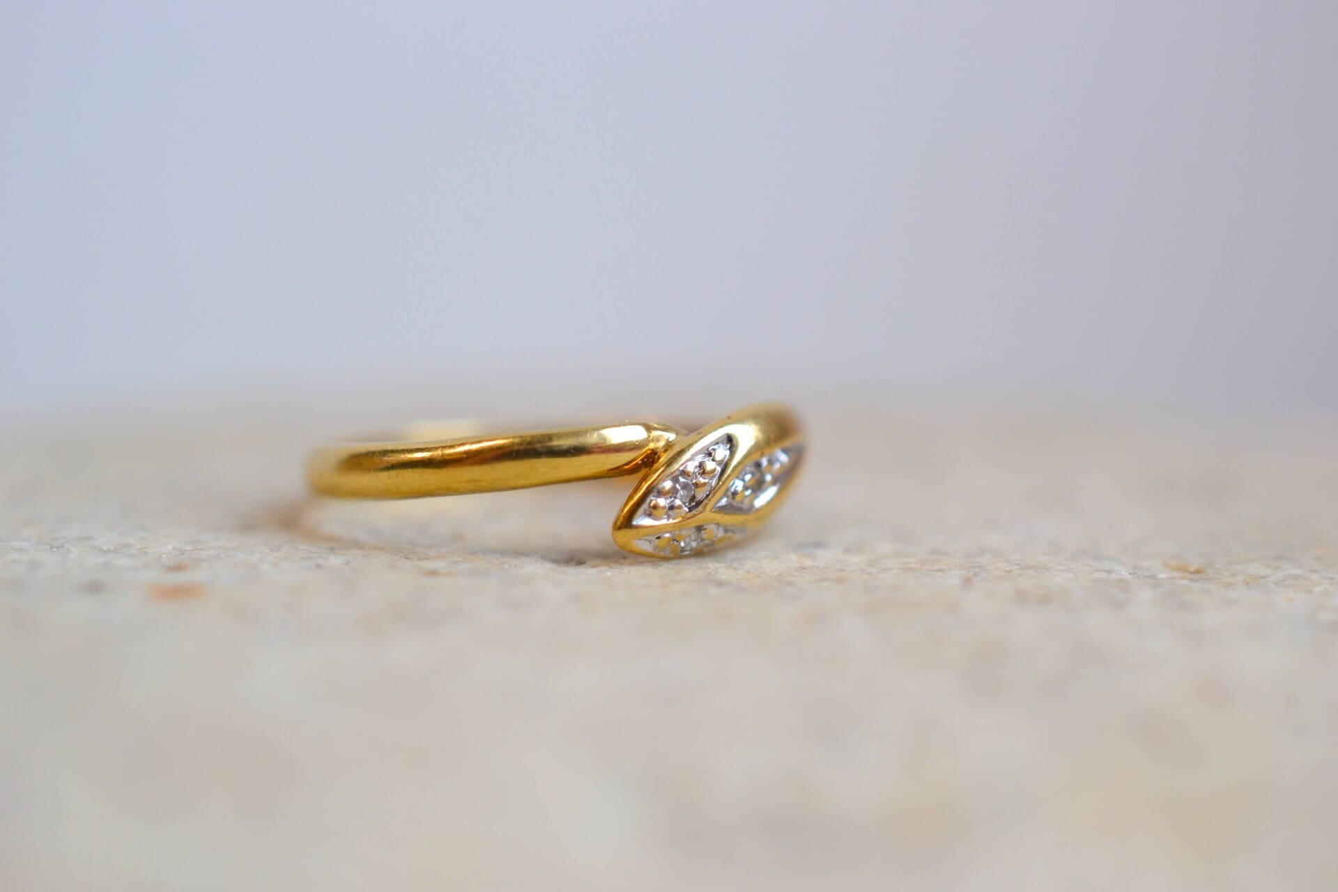 Bague serpent Diamants