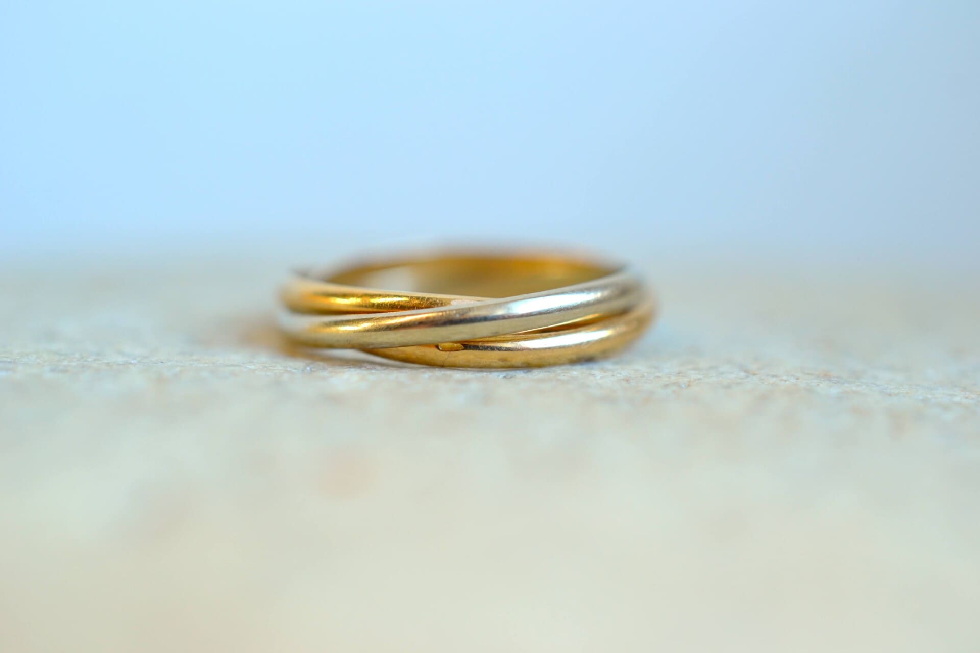Bague style Trinity 3 Ors