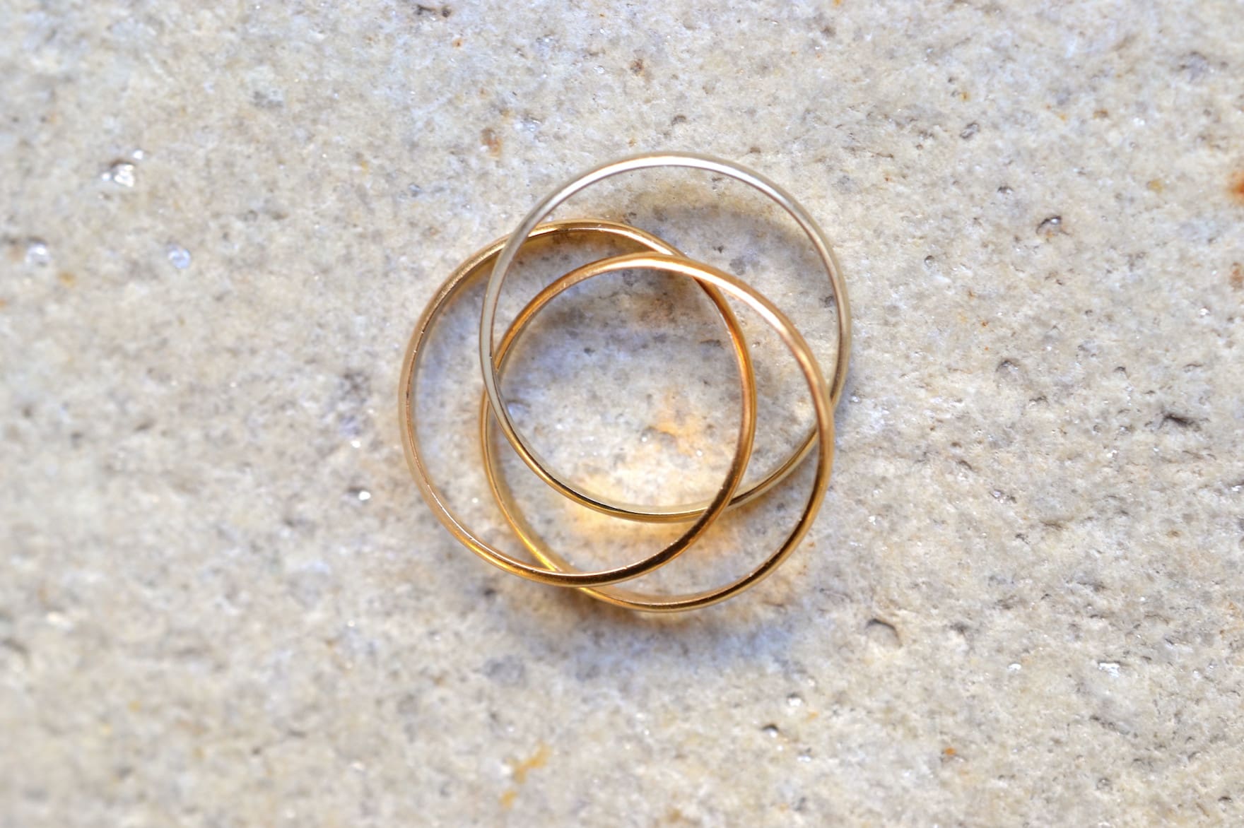 Bague style Trinity 3 Ors