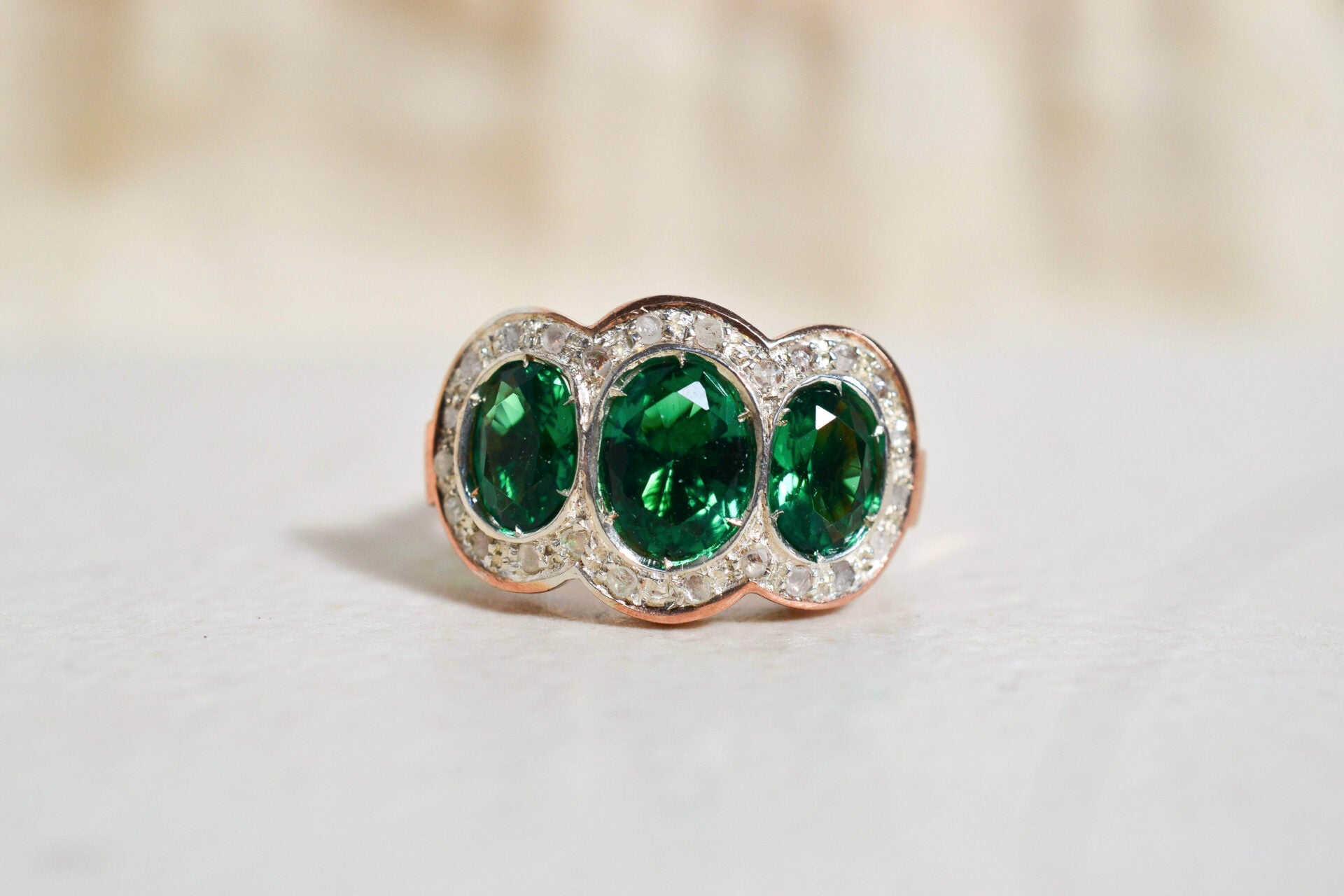 Bague trilogie Diamants