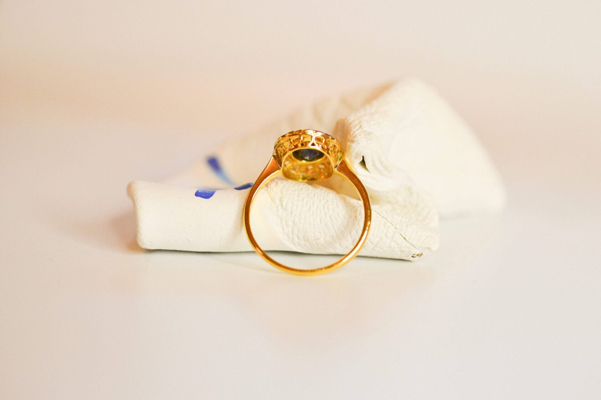 Bague Marguerite Saphir