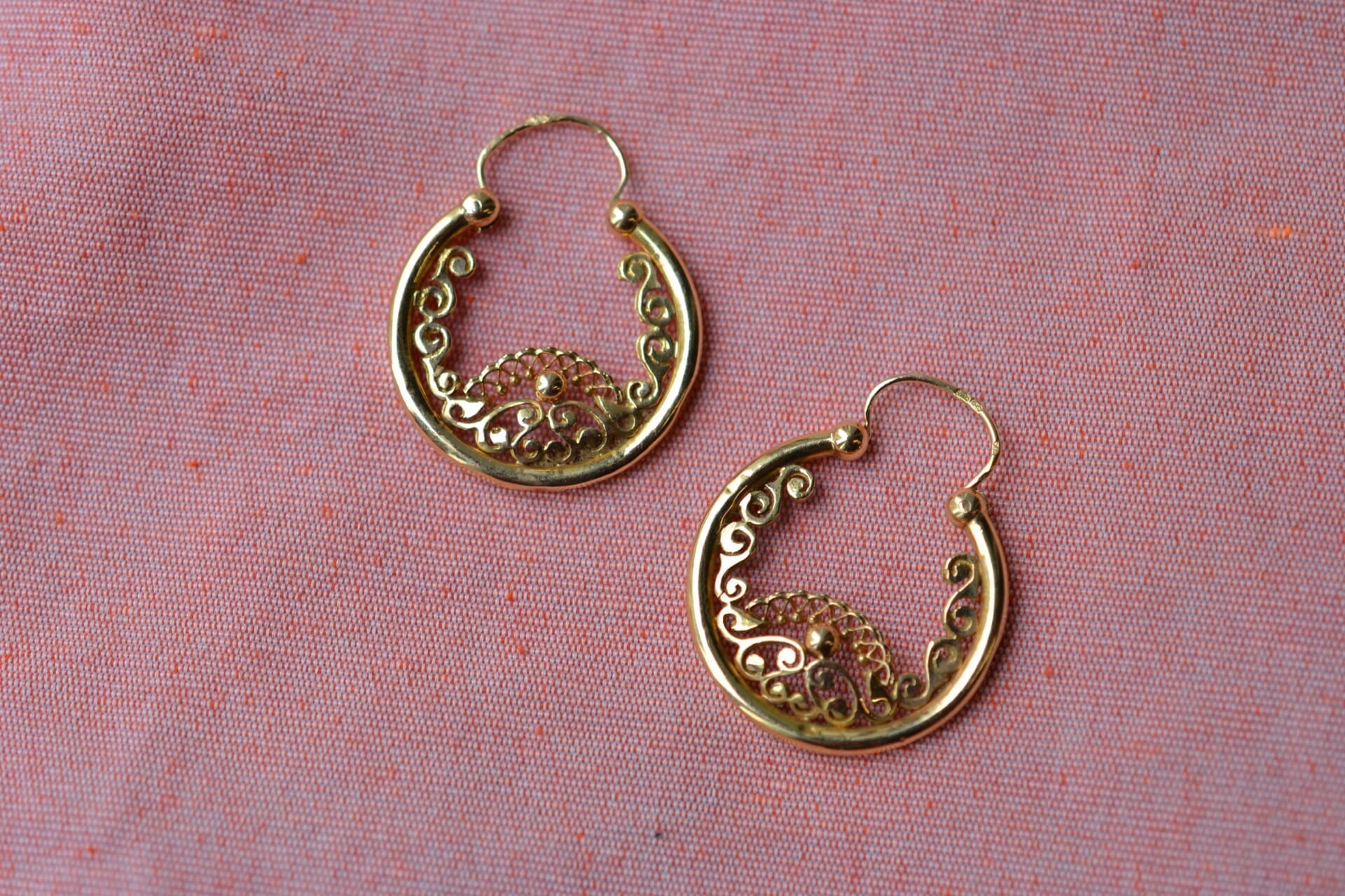 Boucles d'Oreilles style Savoyardes