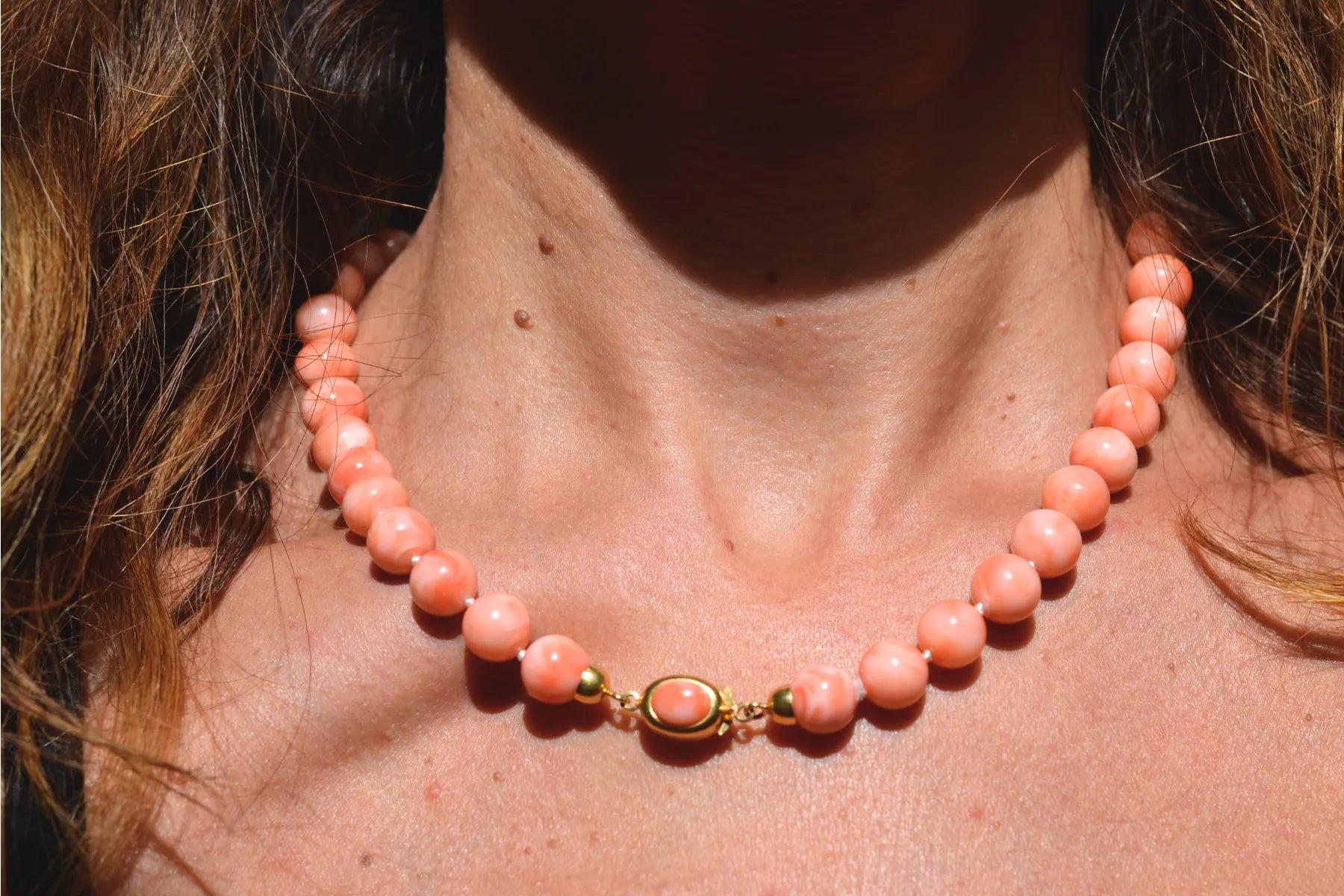 Collier de perles style Corail