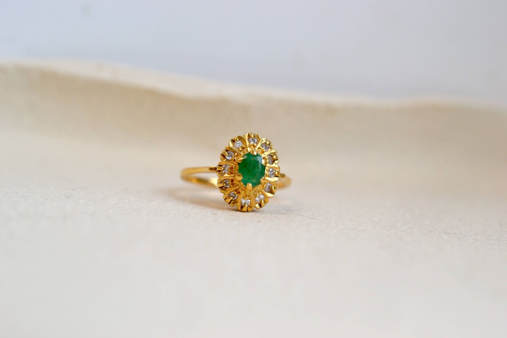Marguerite Émeraude et Diamants