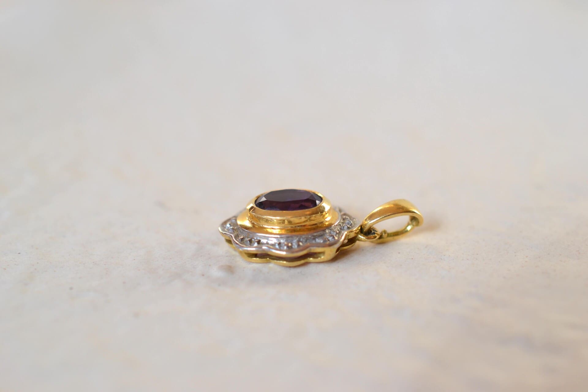 Pendentif Améthyste 2 Ors