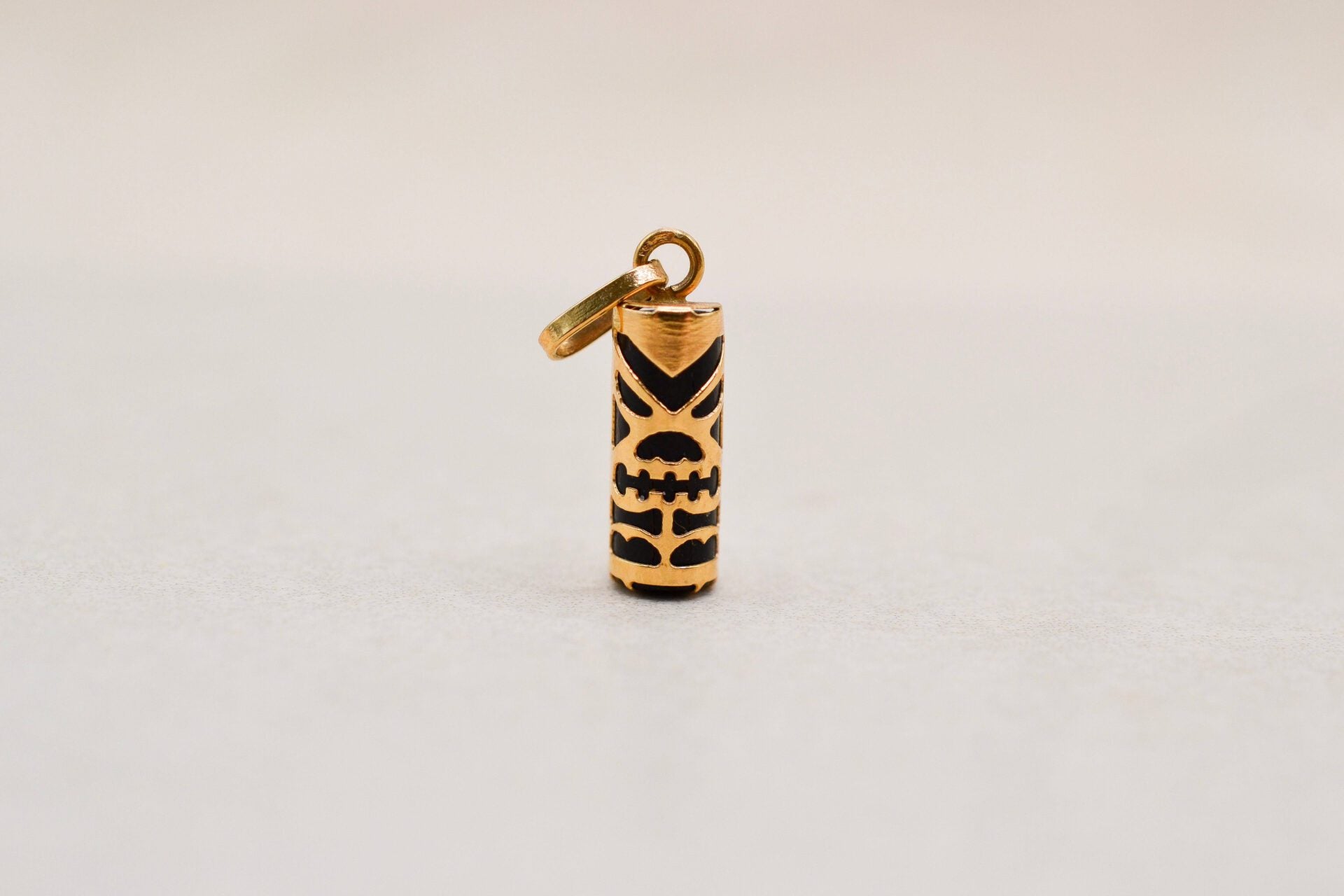 Pendentif Tiki Onyx