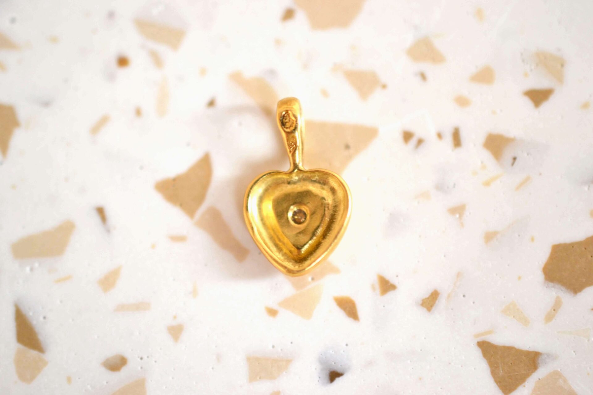 Pendentif coeur Diamant