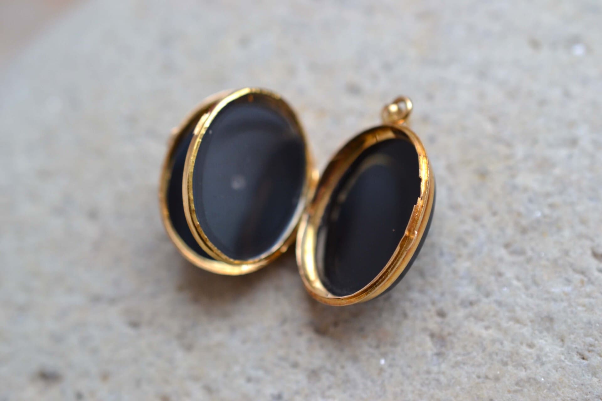 Pendentif ouvrant Onyx