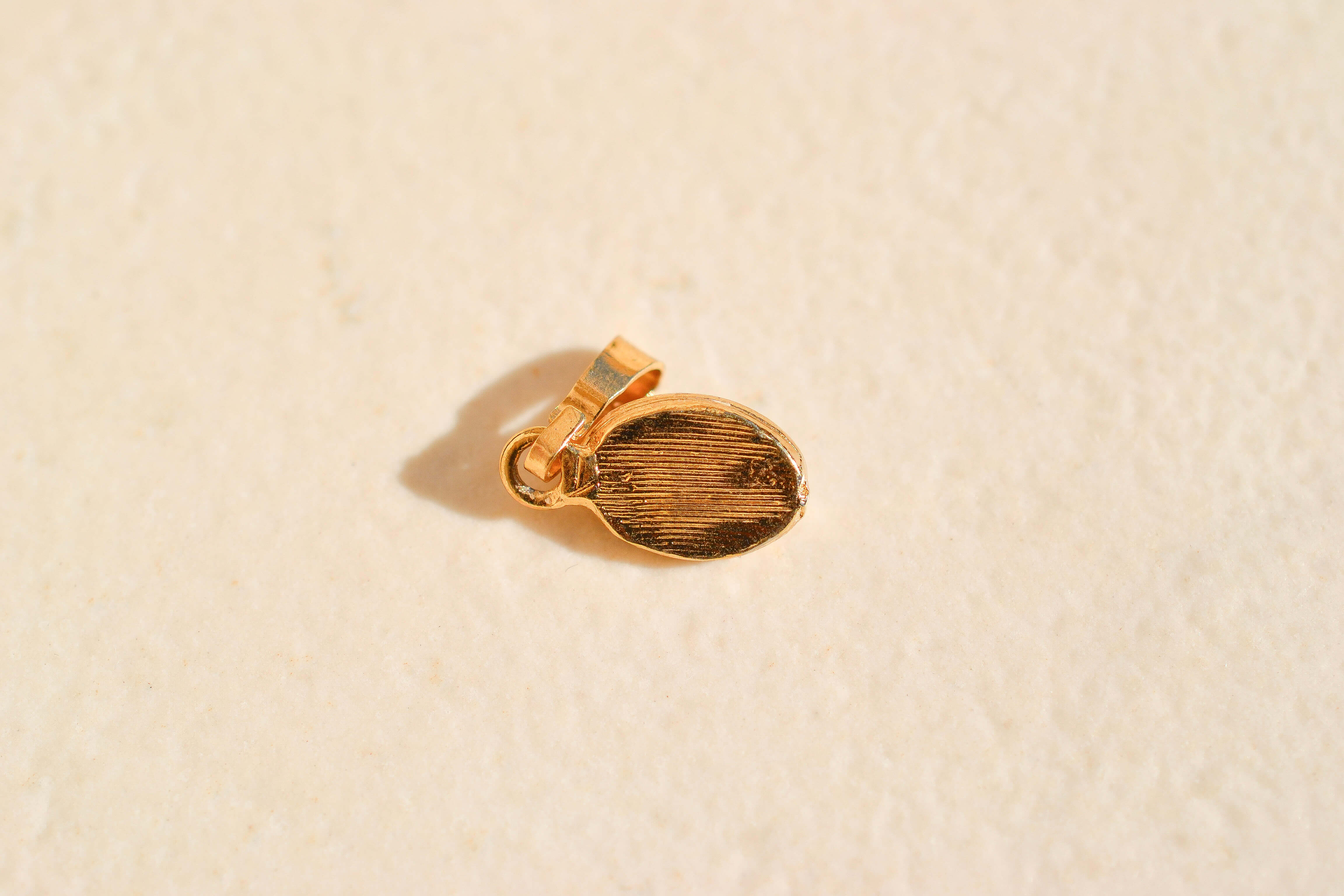 Pendentif navette Saphir Oxydes