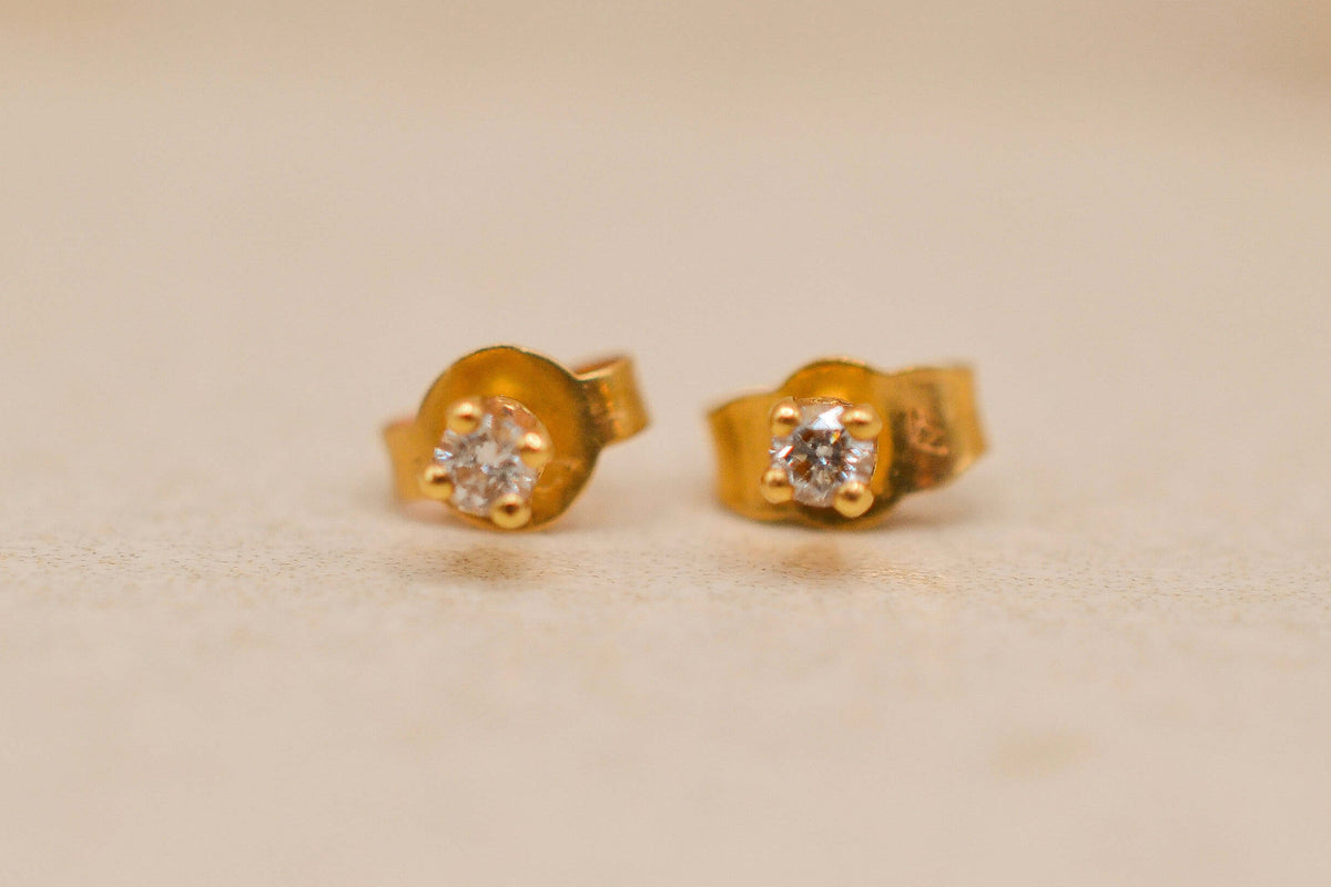 Puces Diamants sertis griffes