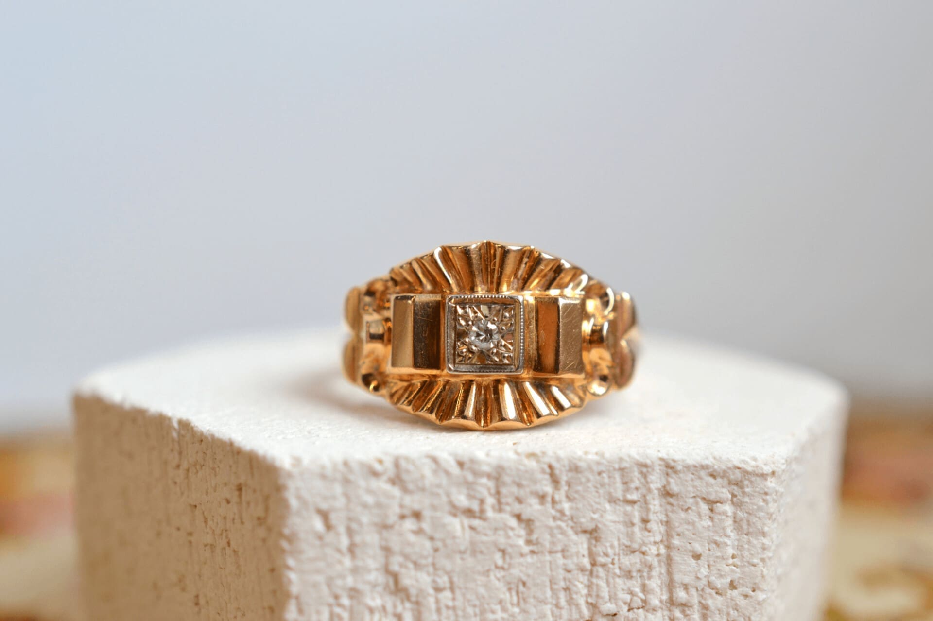 Bague Art Déco Diamant