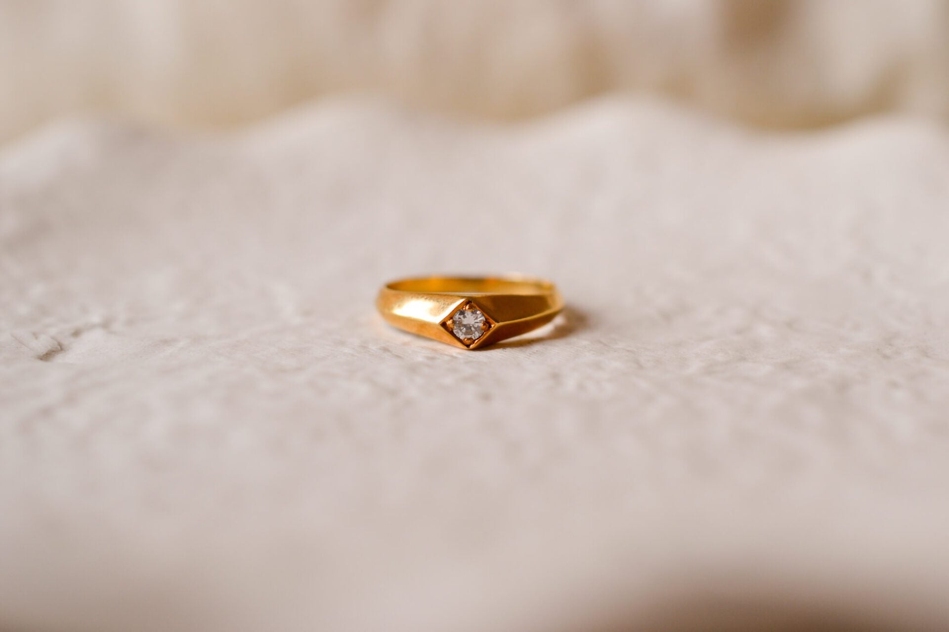 Bague petit doigt Diamant