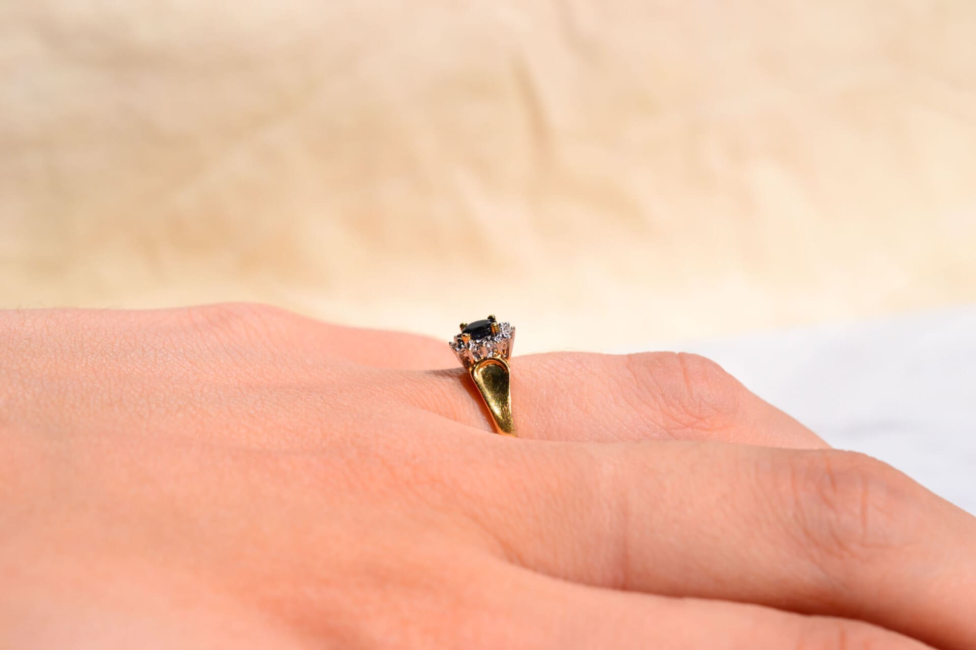 Marguerite Saphir et Diamants