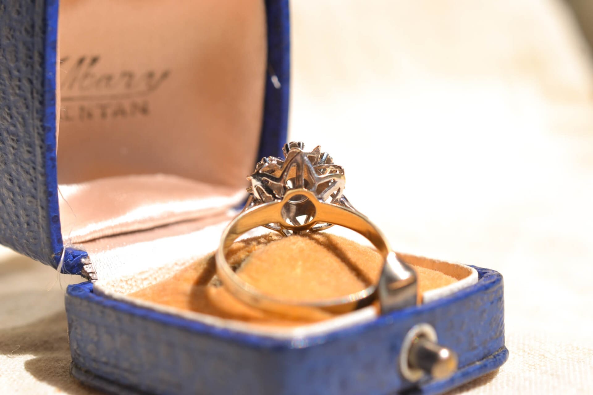 Bague Marguerite flocon Diamants