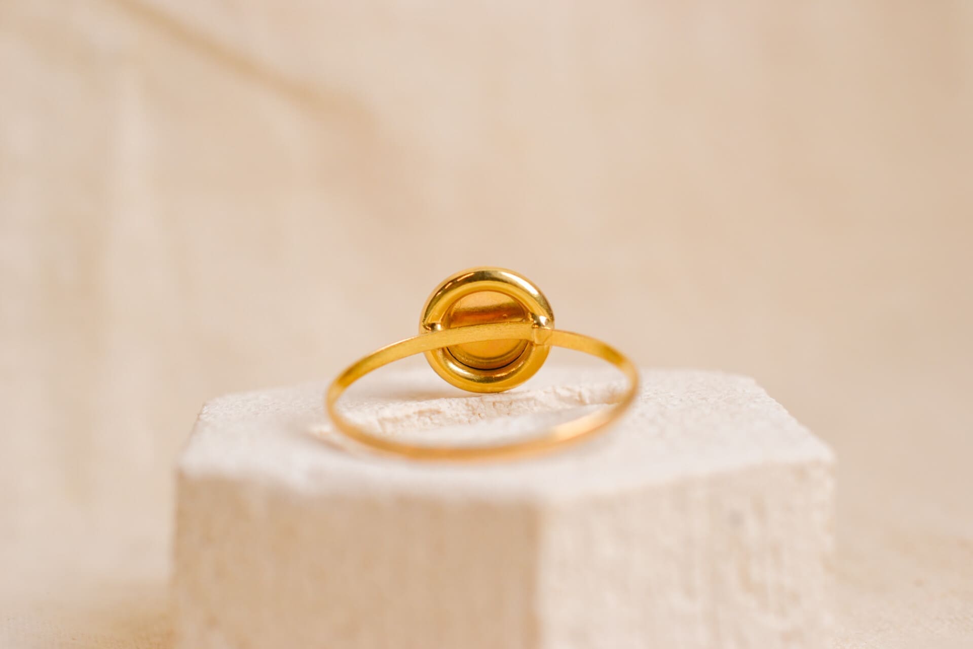 Bague Onyx décor torsadé