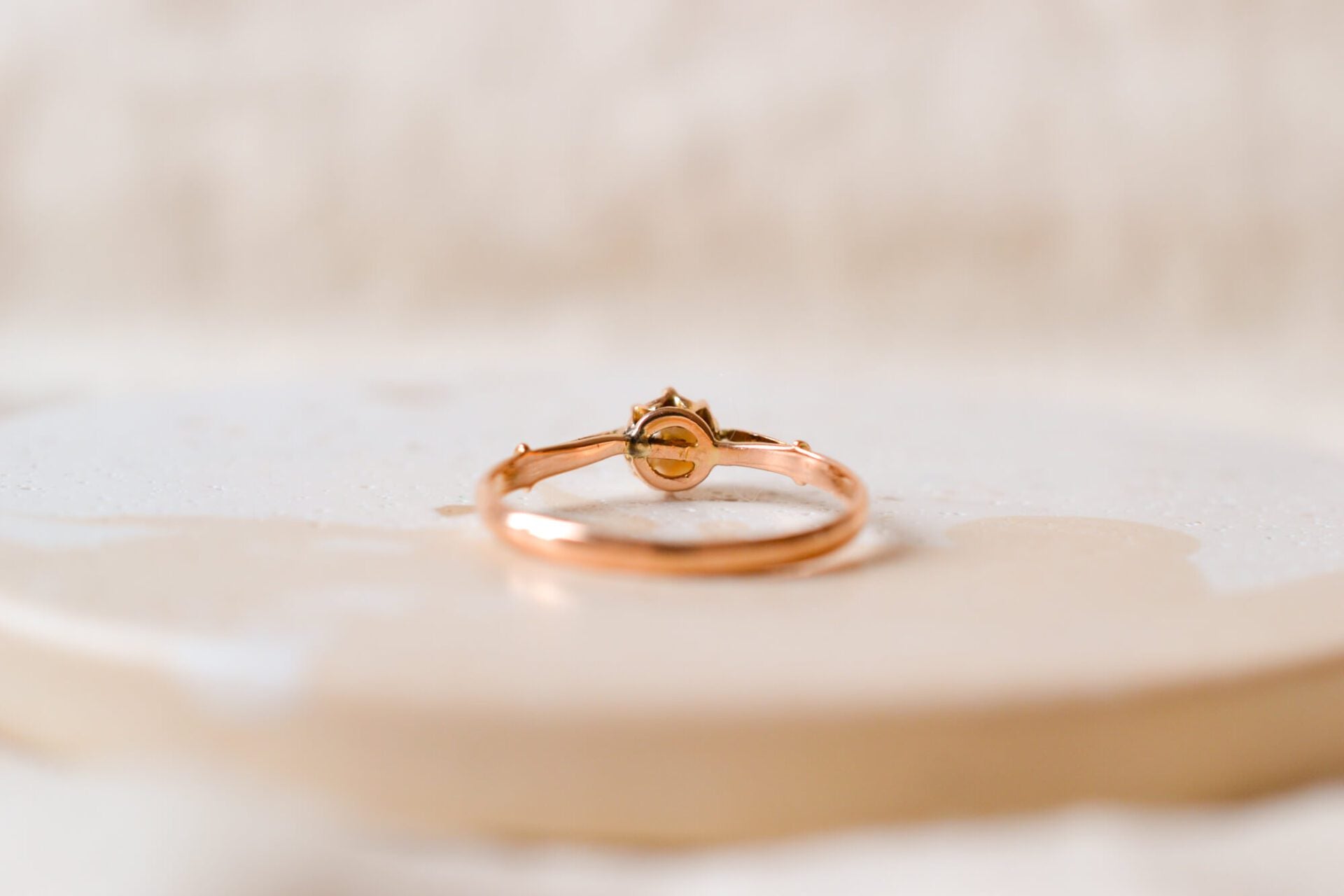 Bague Perle Solitaire