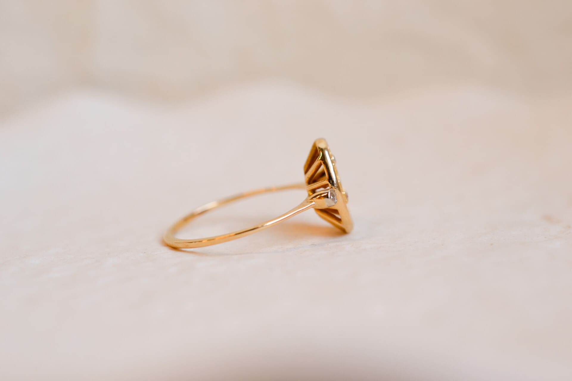 Bague + qu'hier - que demain Diamants