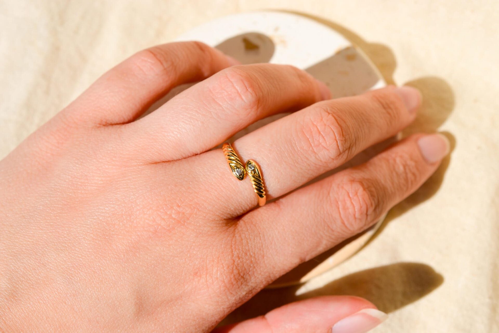 Bague Serpent Diamants