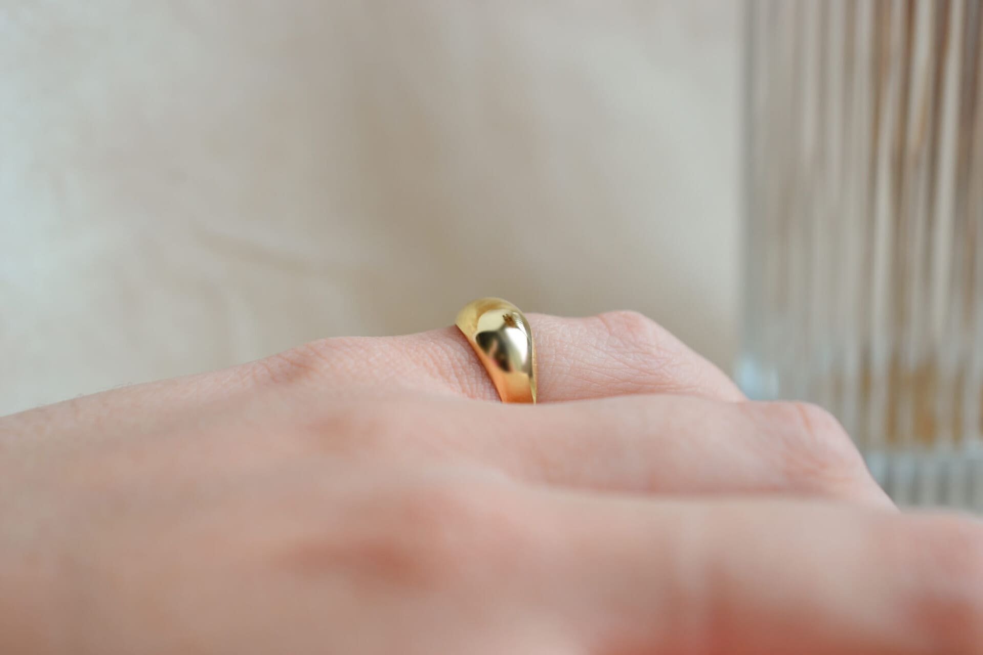 Bague jonc Or jaune