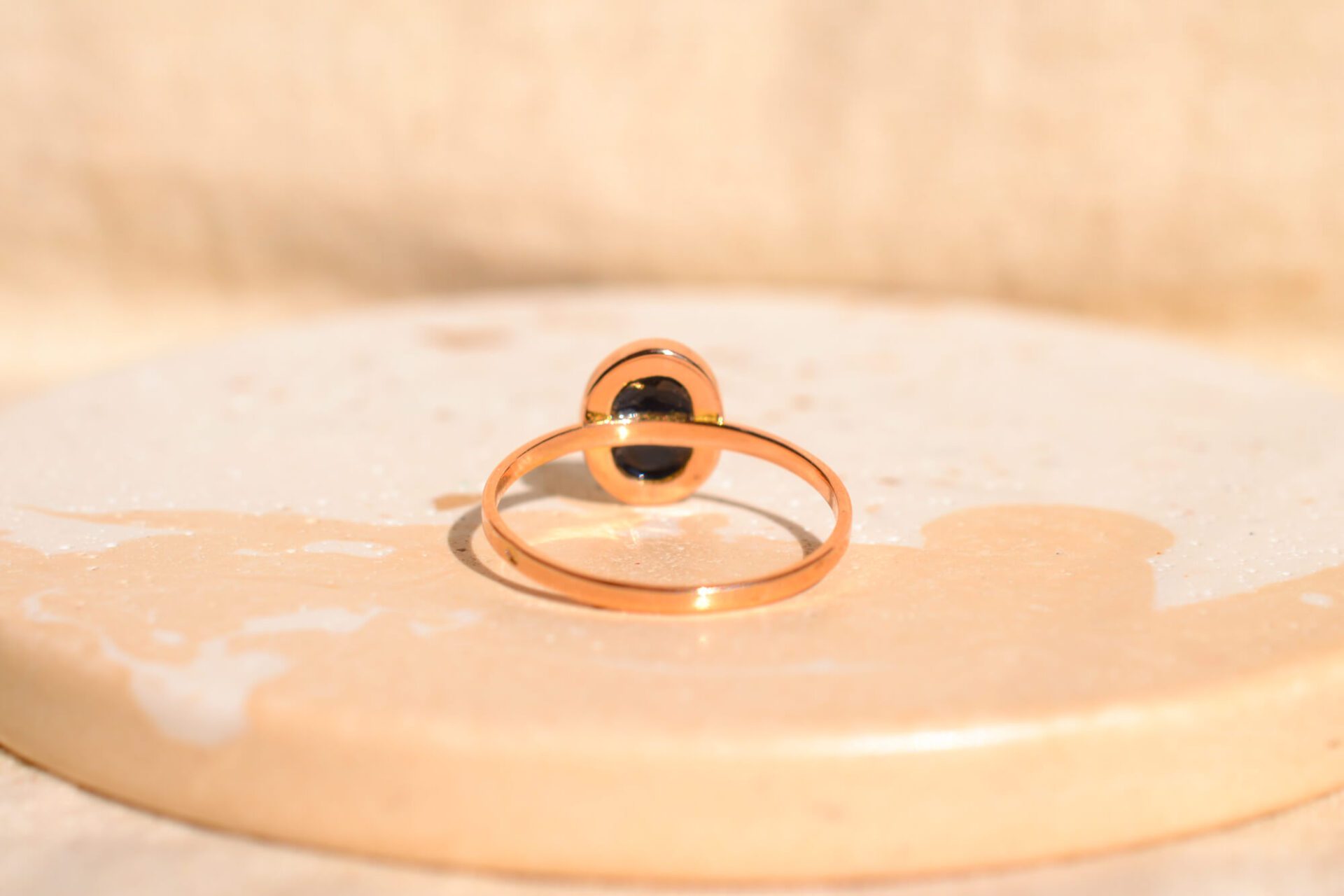 Bague ovale Onyx