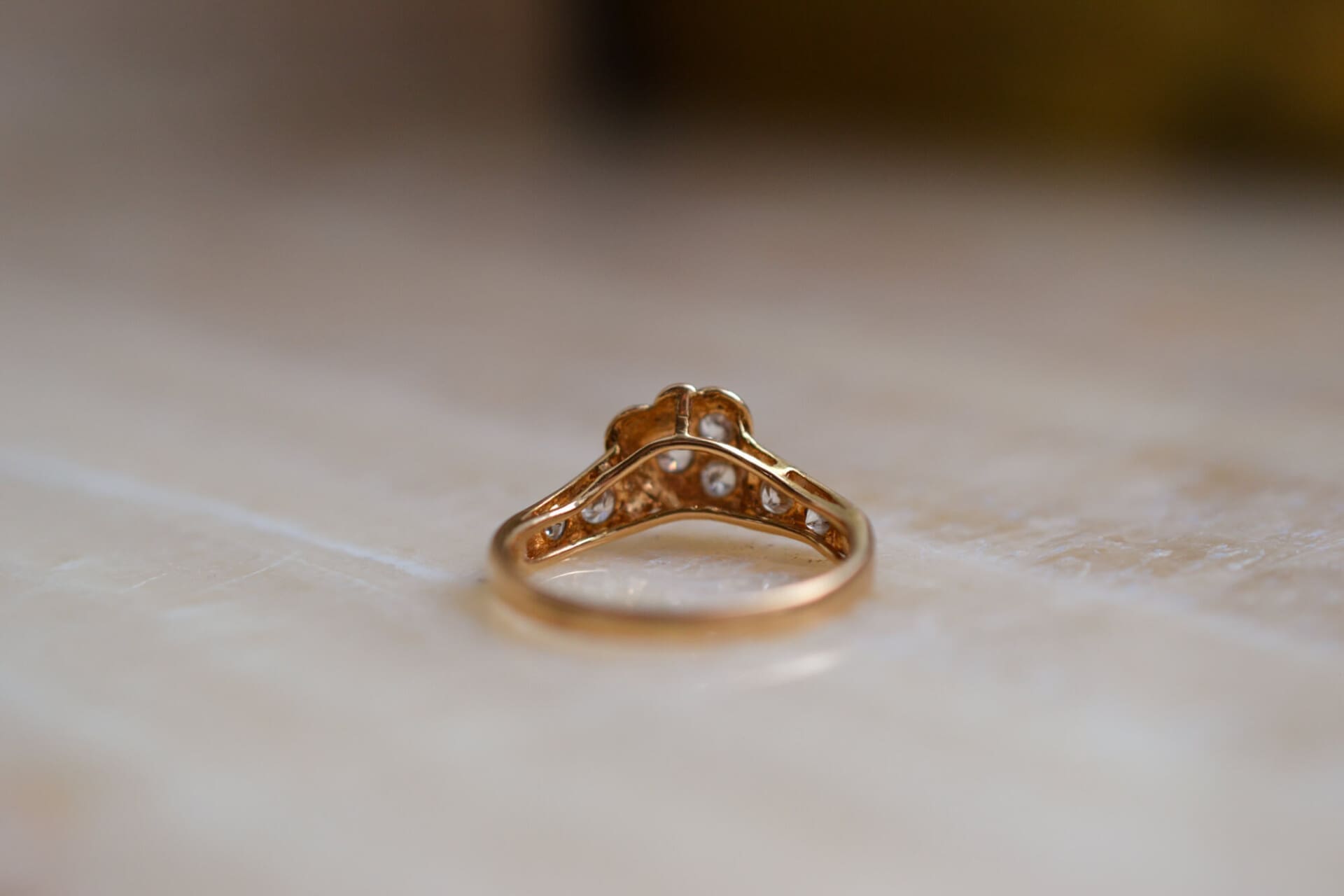 Bague cœur et oxydes