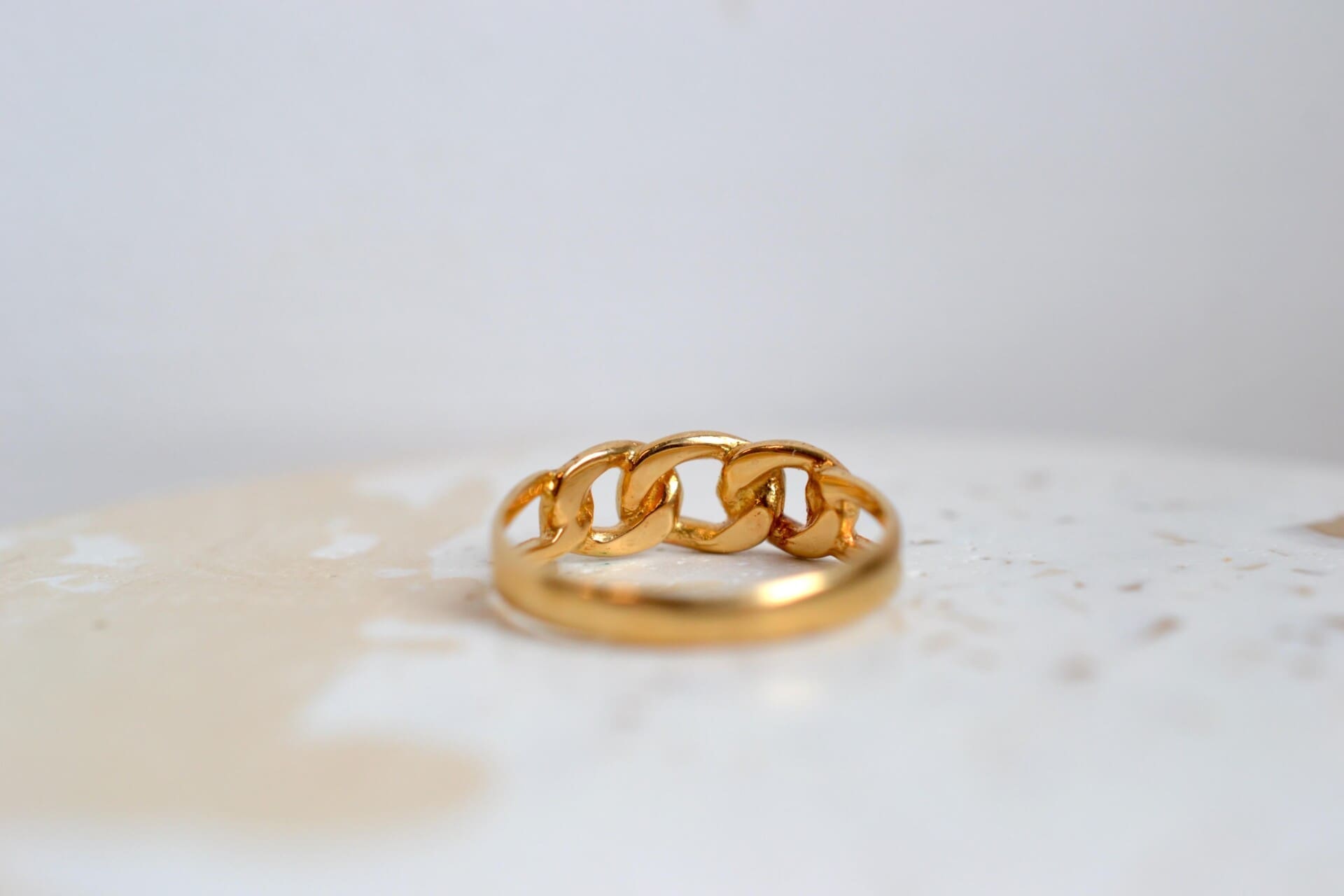 Bague "Maillons" Or jaune