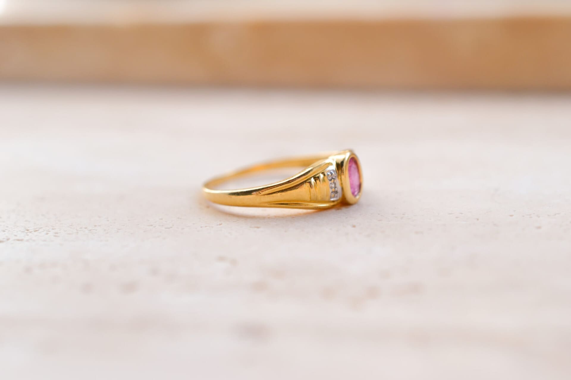Bague Tourmaline et Diamants