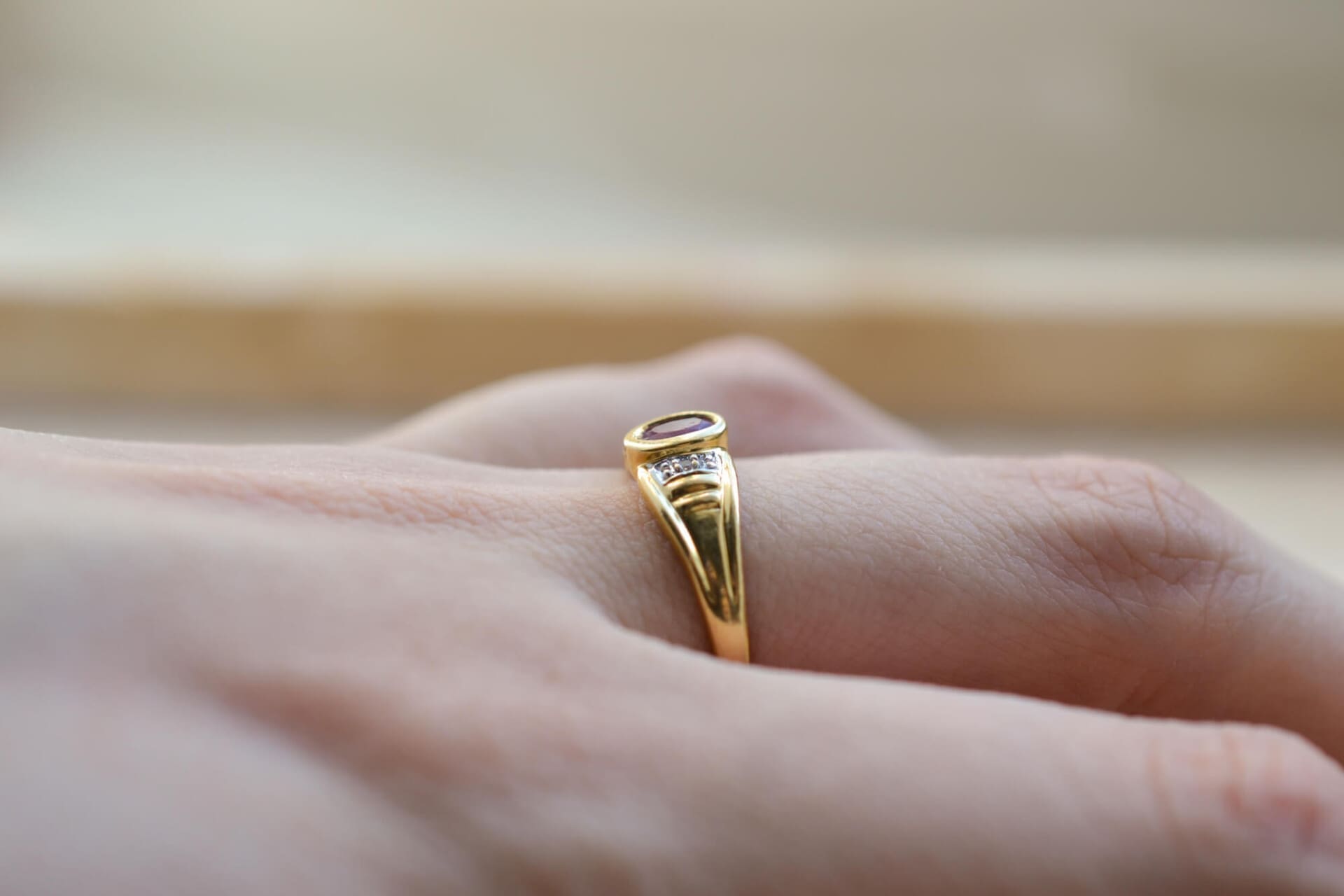 Bague Tourmaline et Diamants
