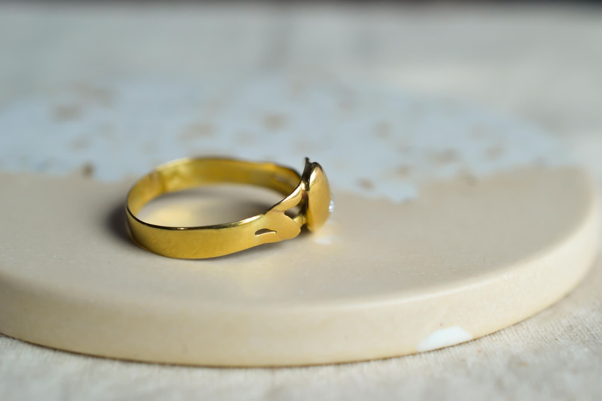 Bague Serpent serti clos Diamant