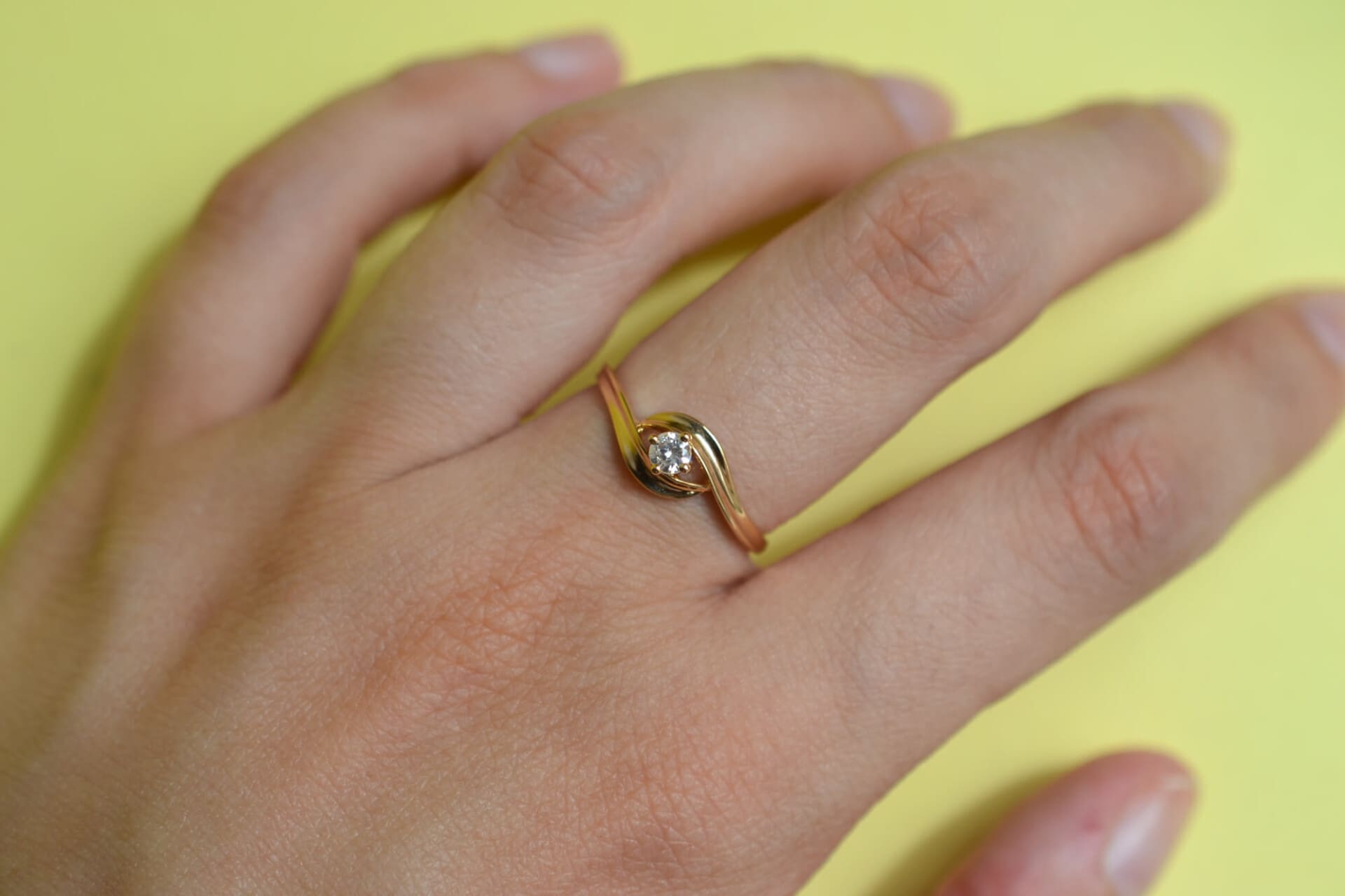 Bague tourbillon Diamant