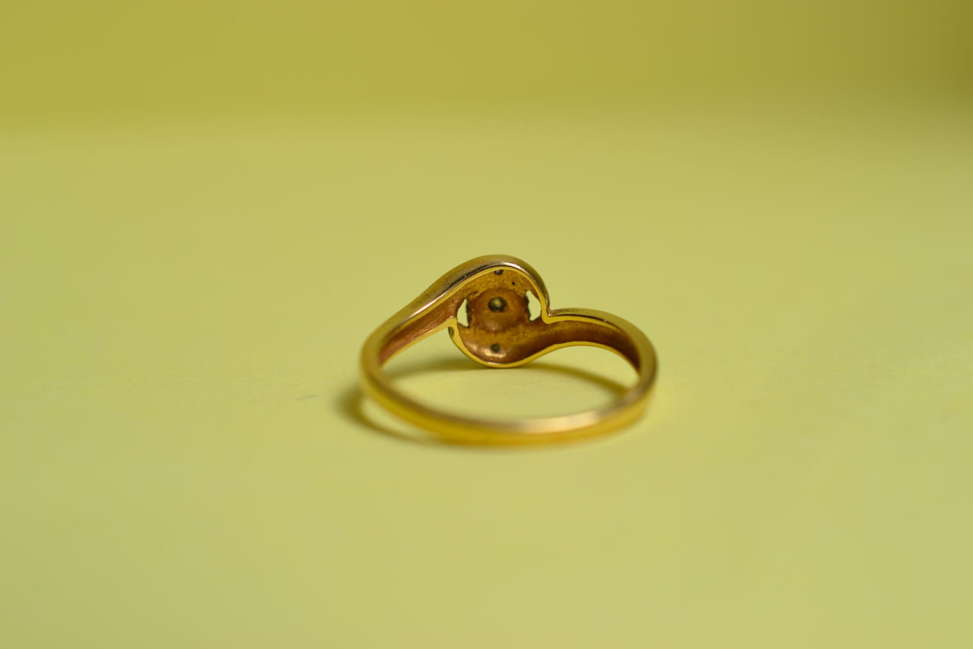 Bague tourbillon fleur Diamants