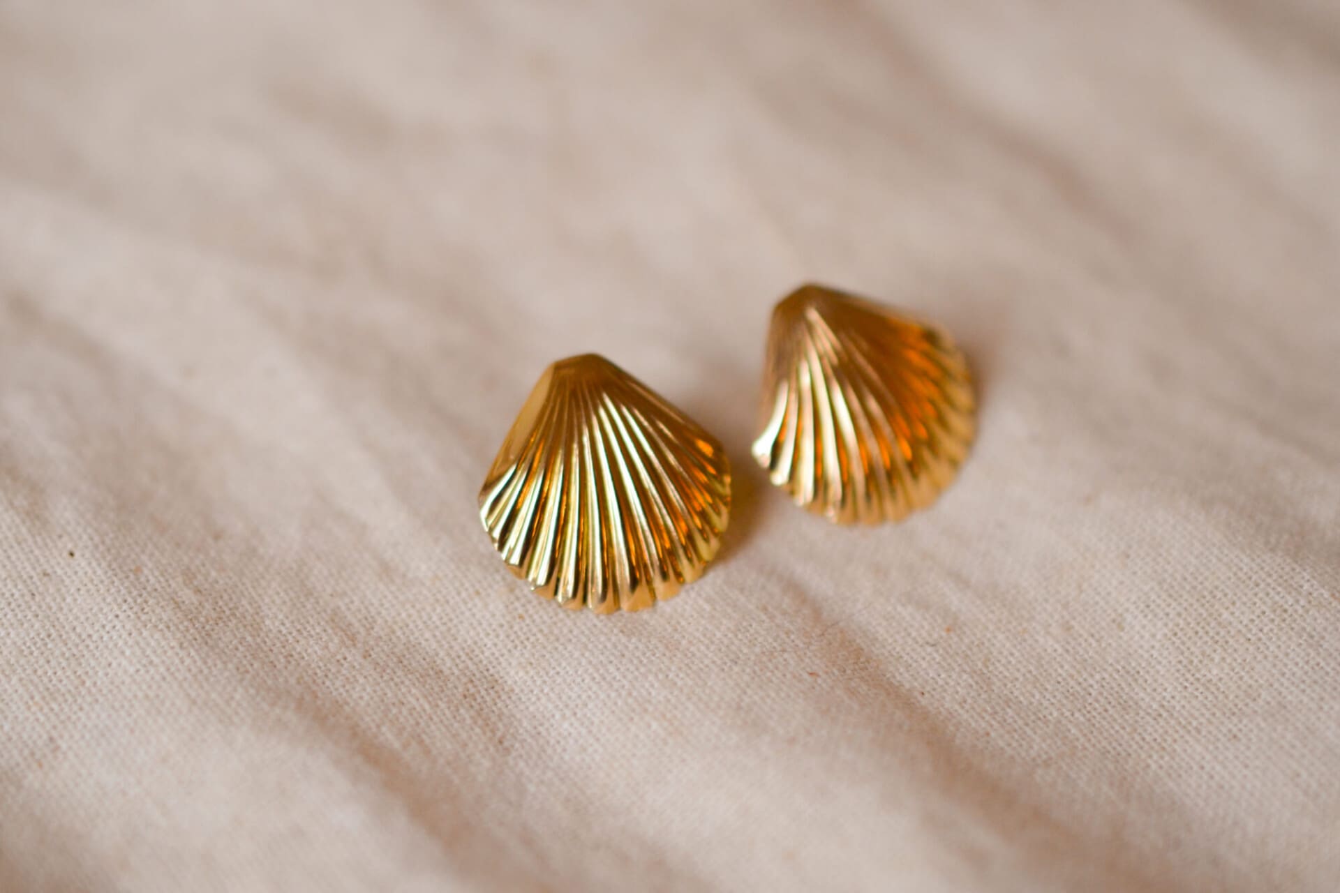 Boucles d'oreilles coquillages