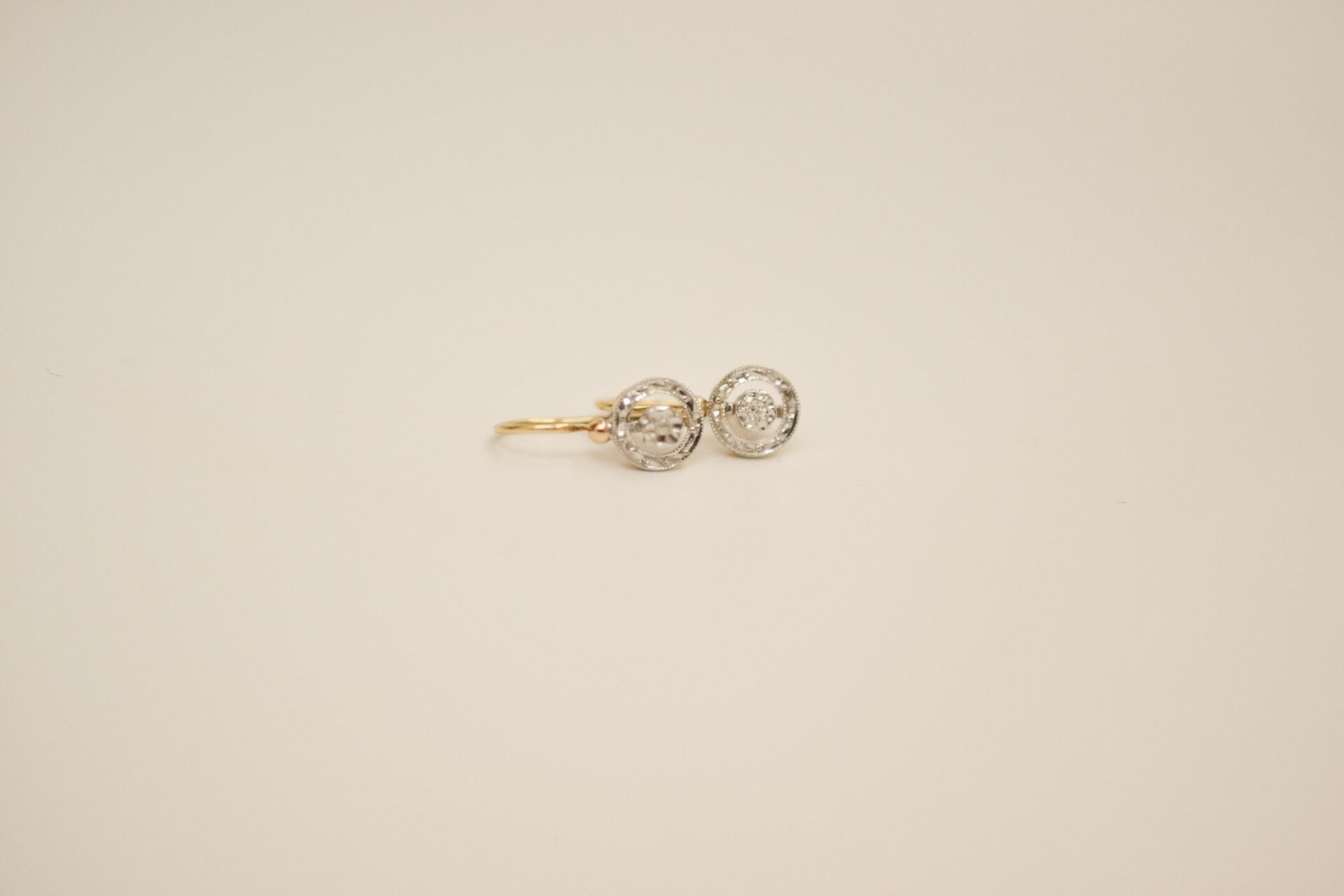 Dormeuses rondes Diamants