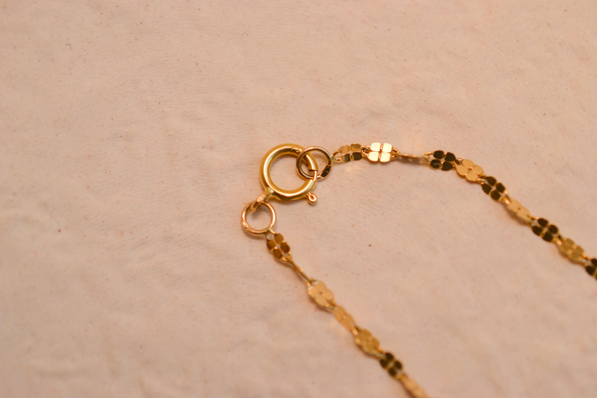 Bracelet maille quadrilobée