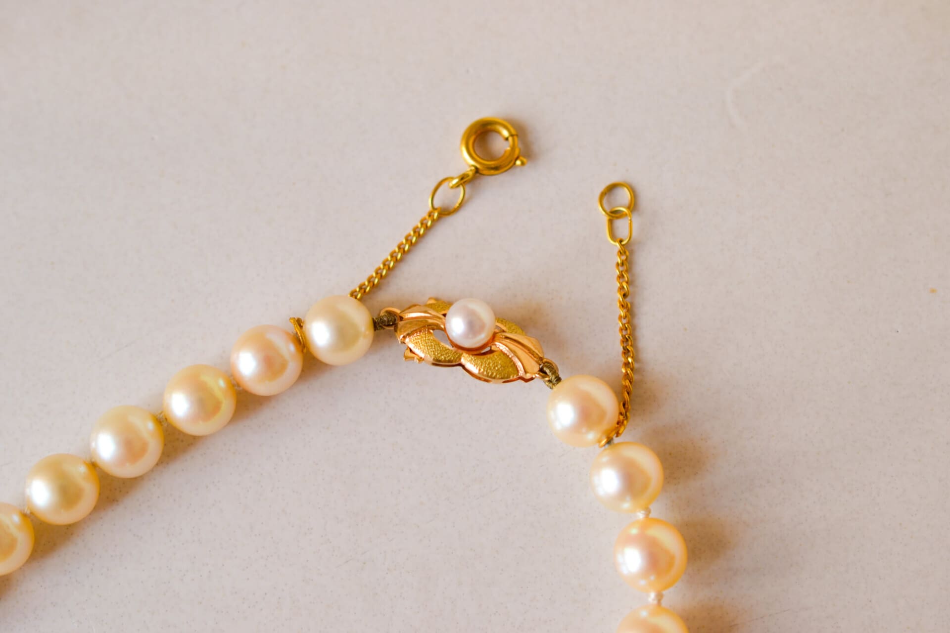 Collier chocker Perles