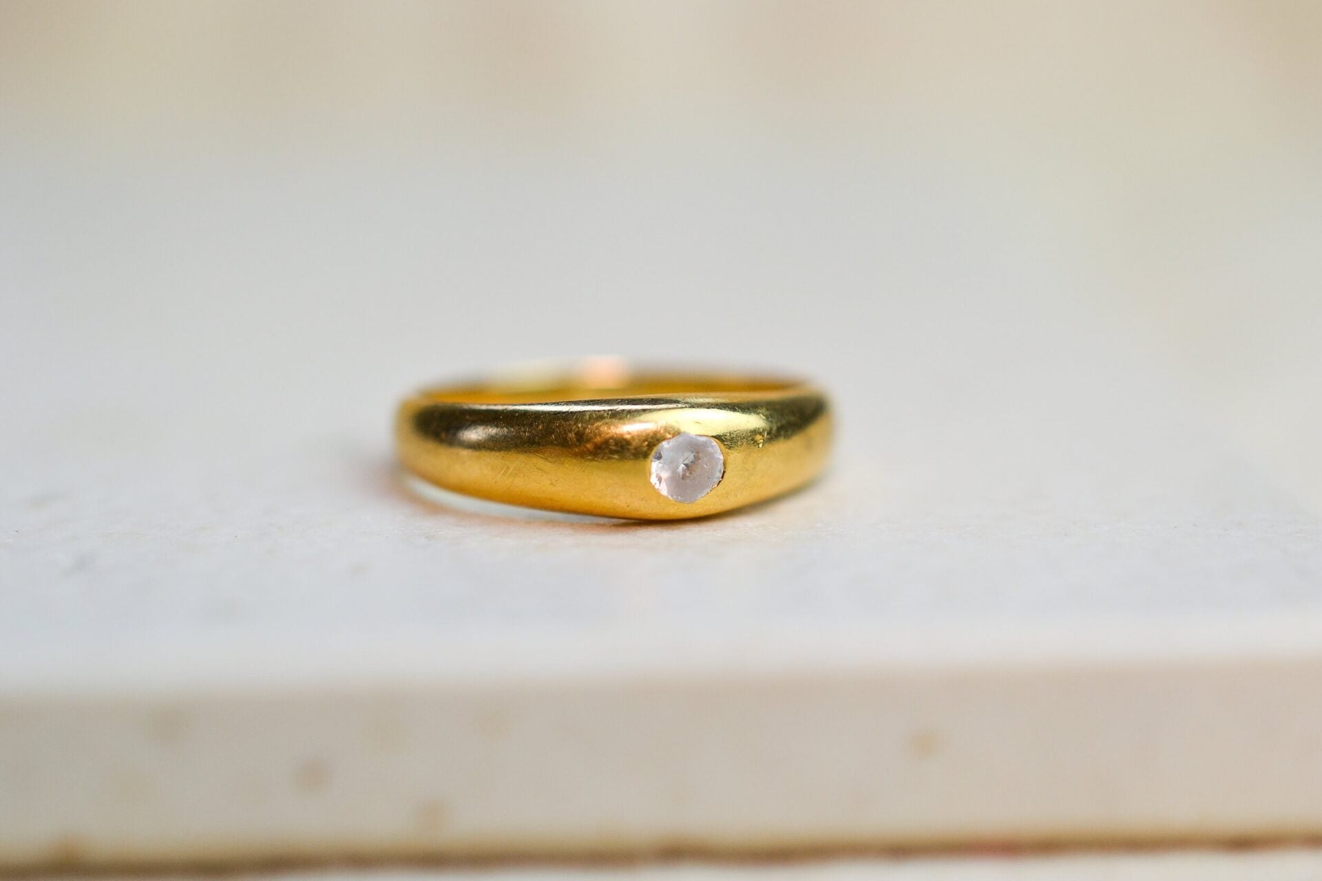 Bague Jonc anglais Oxyde
