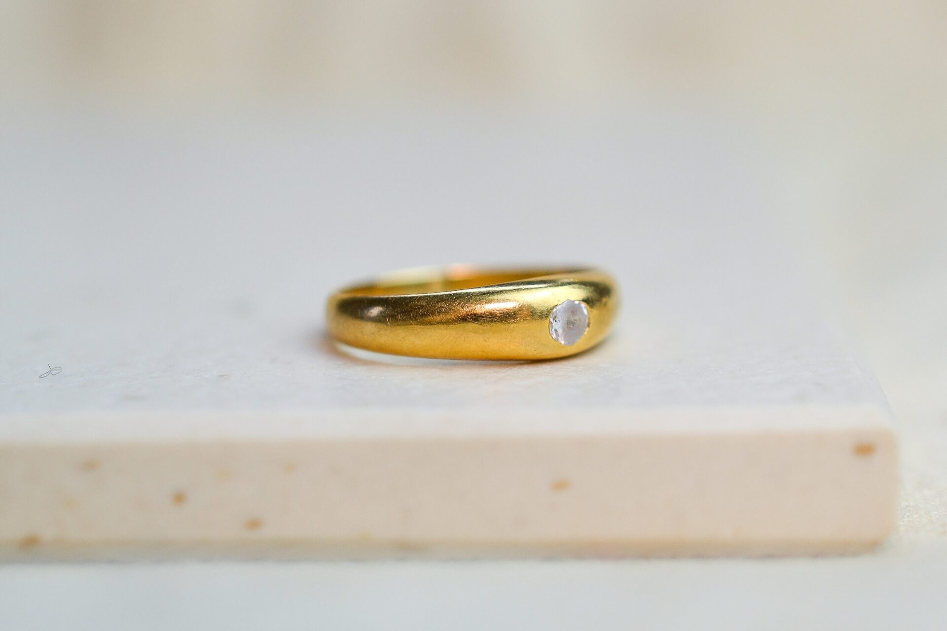 Bague Jonc anglais Oxyde