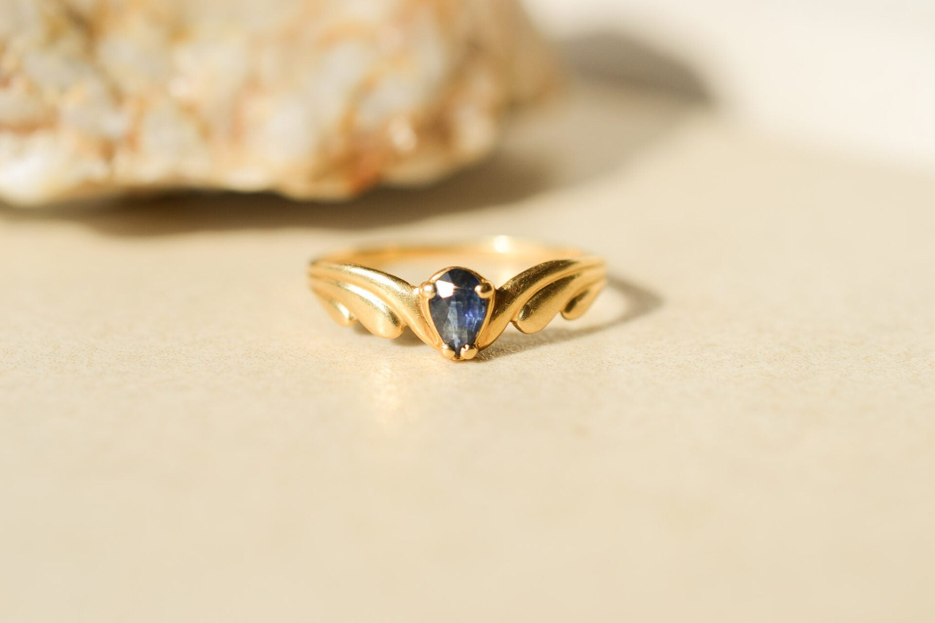 Bague Saphir en Or jaune