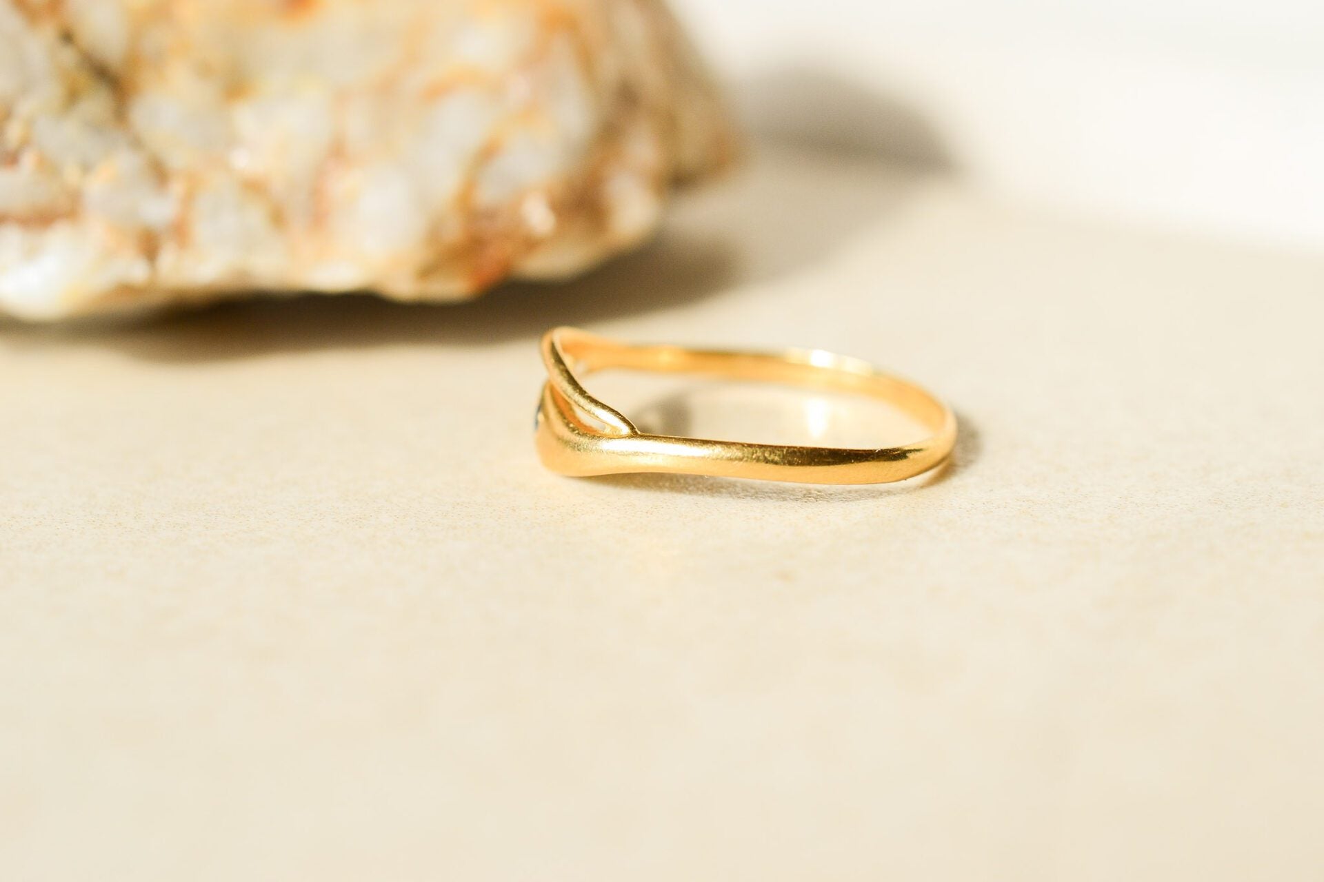Bague serpent Saphir