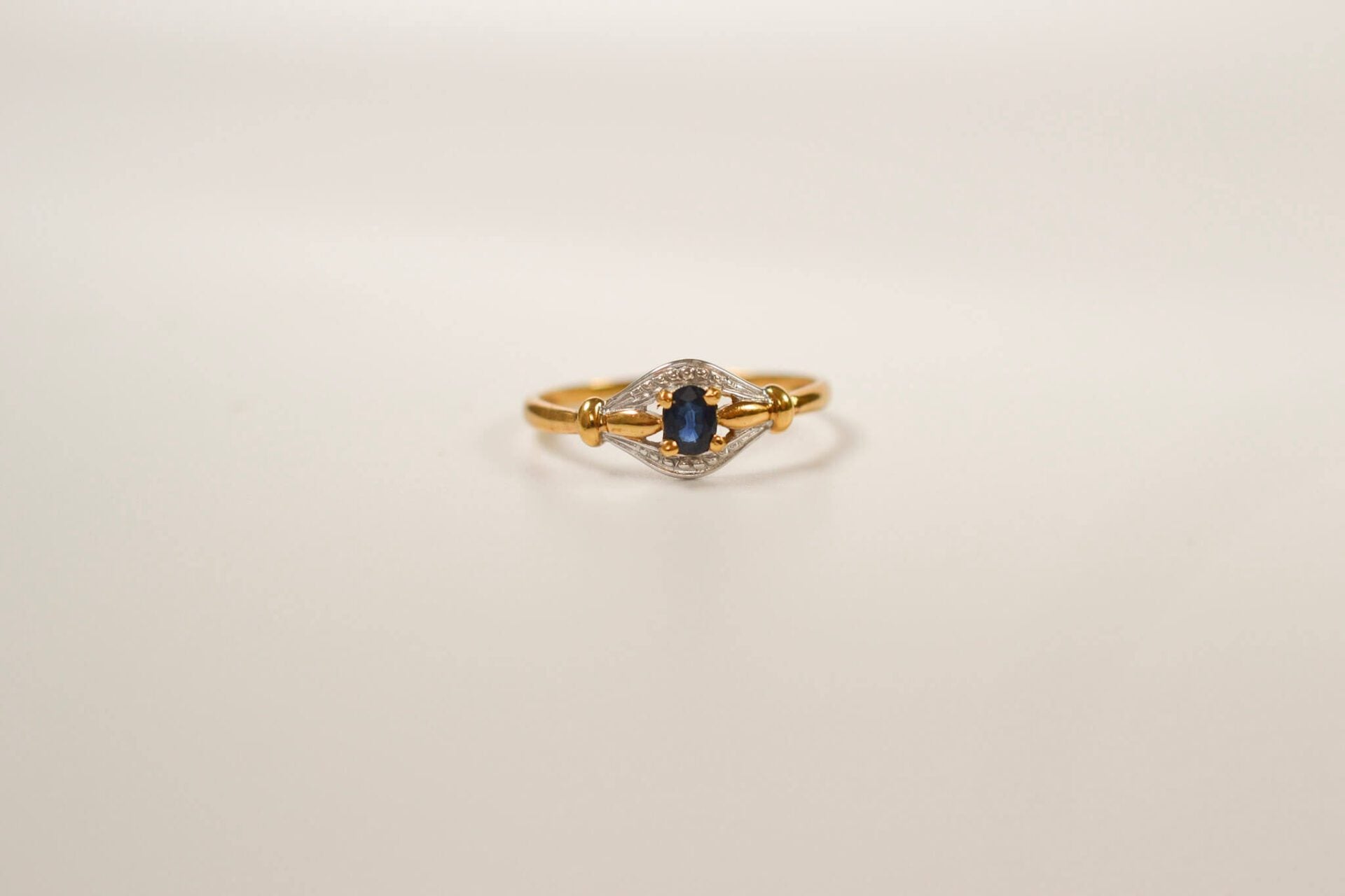 Bague losange Saphir 2 Ors