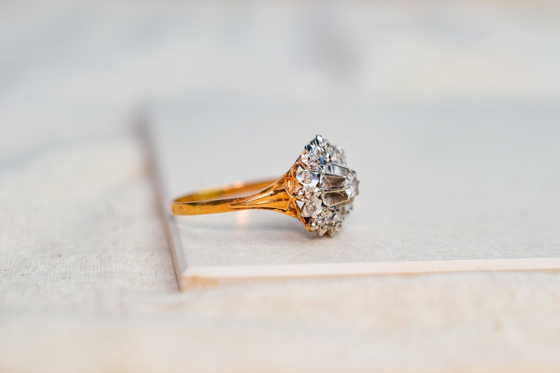 Bague flocon 2 Ors Oxydes
