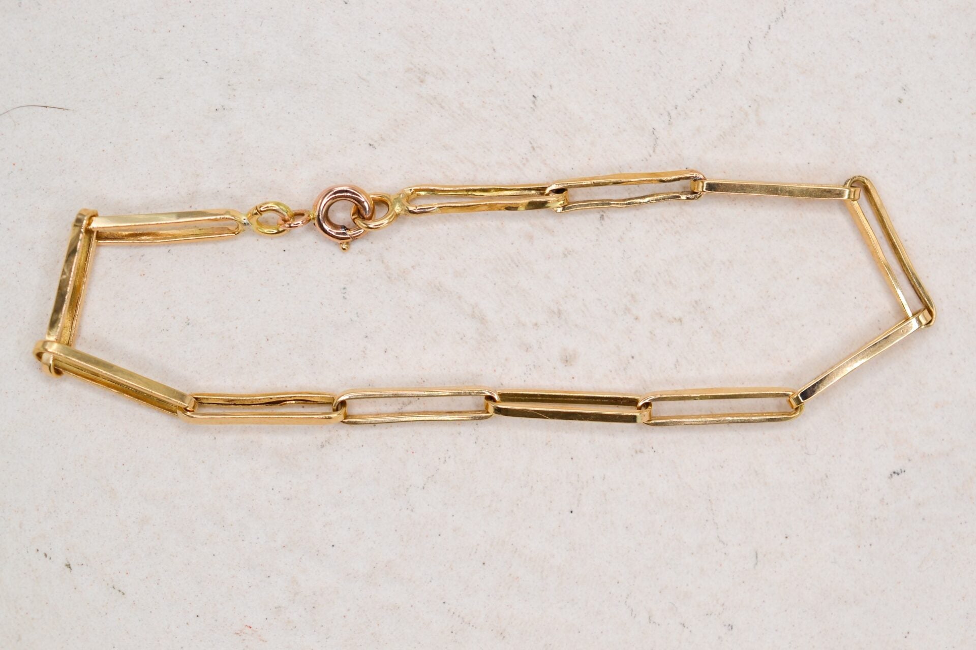 Bracelet maille trombone