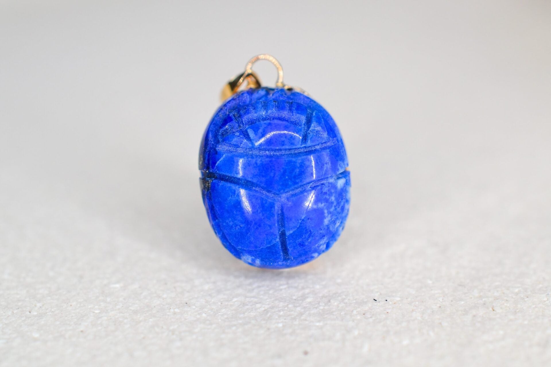 Pendentif Scarabée Lapis Lazuli