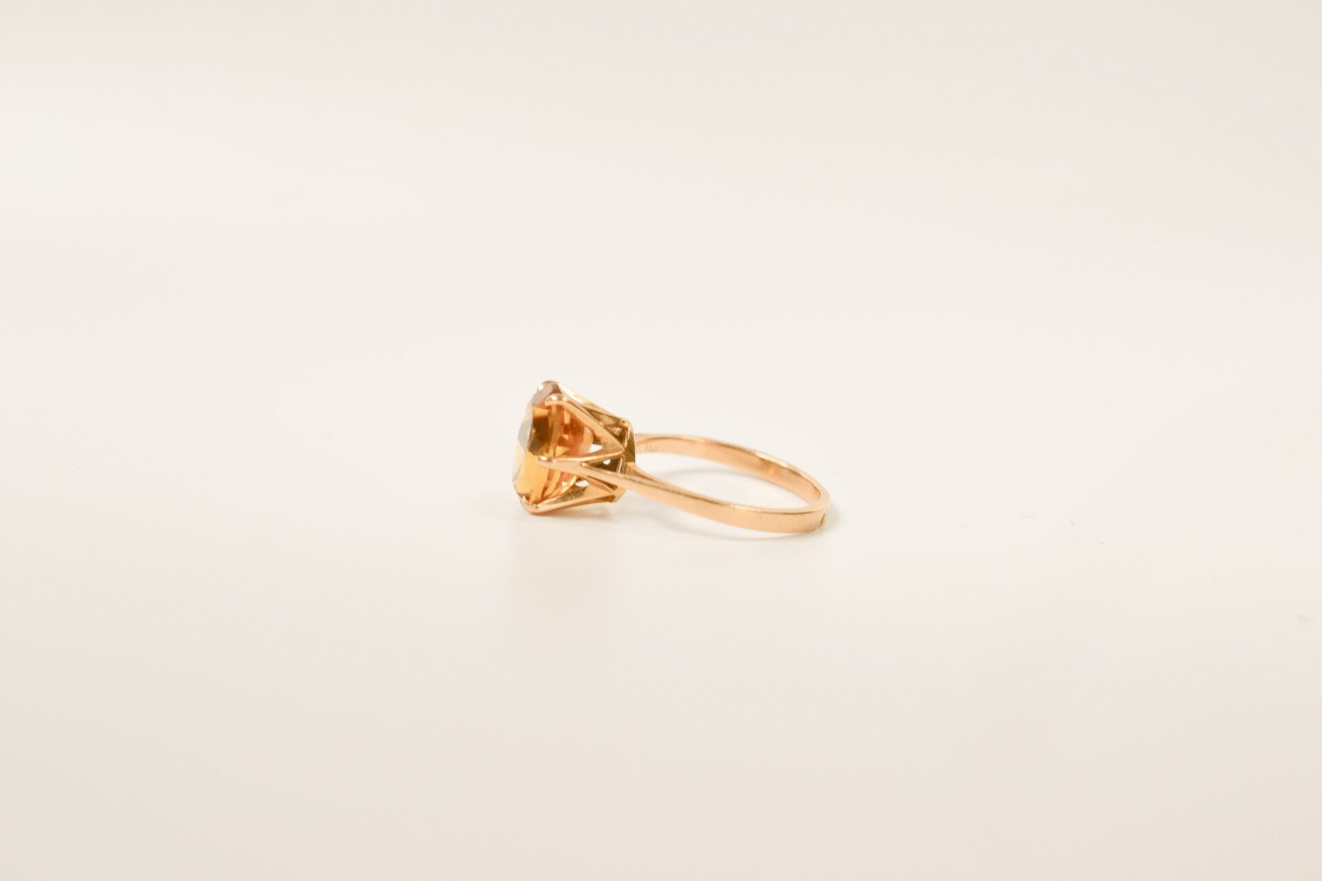 Bague Cocktail Citrine