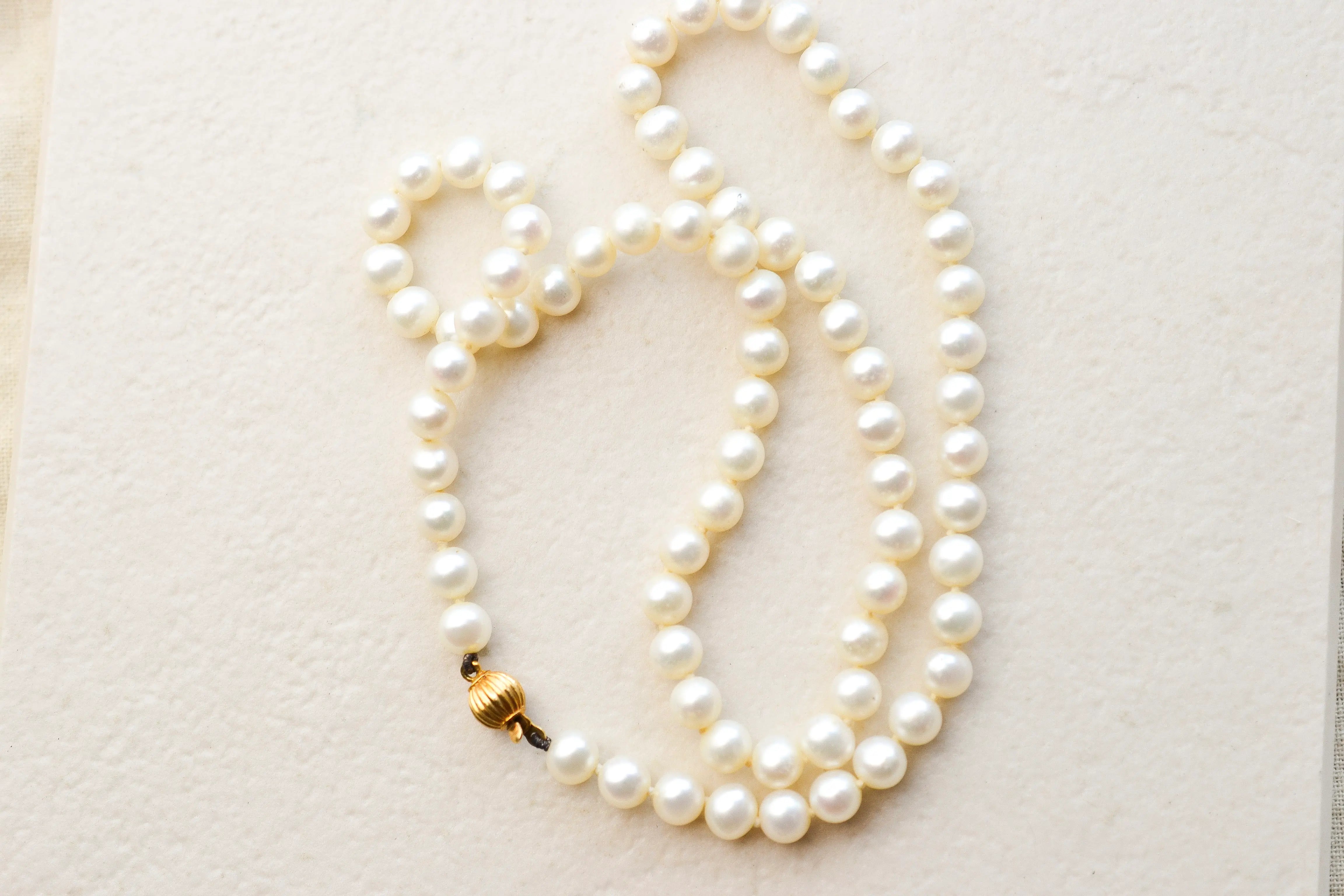 Collier de perles de culture