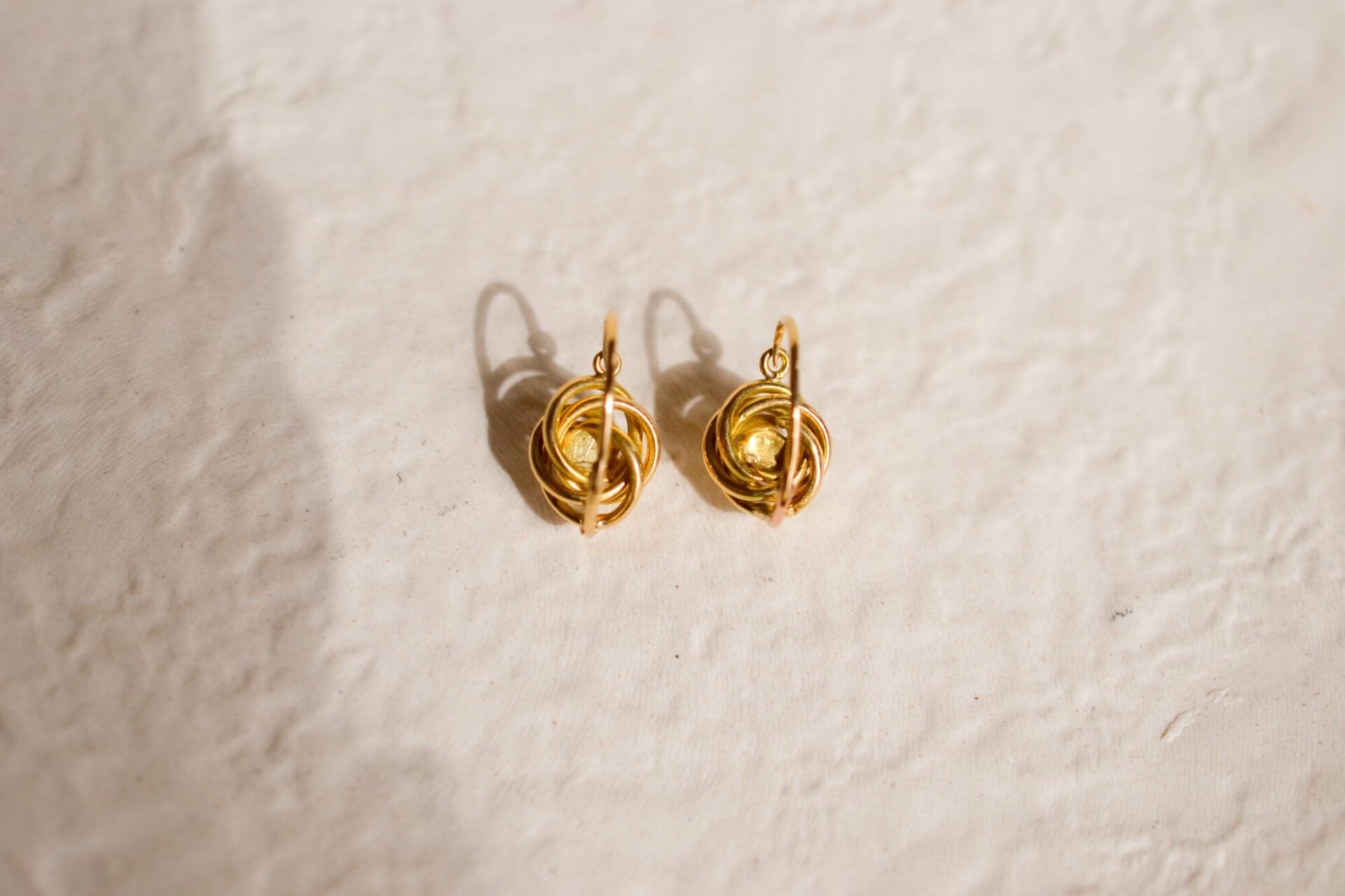Dormeuses Perles tourbillon
