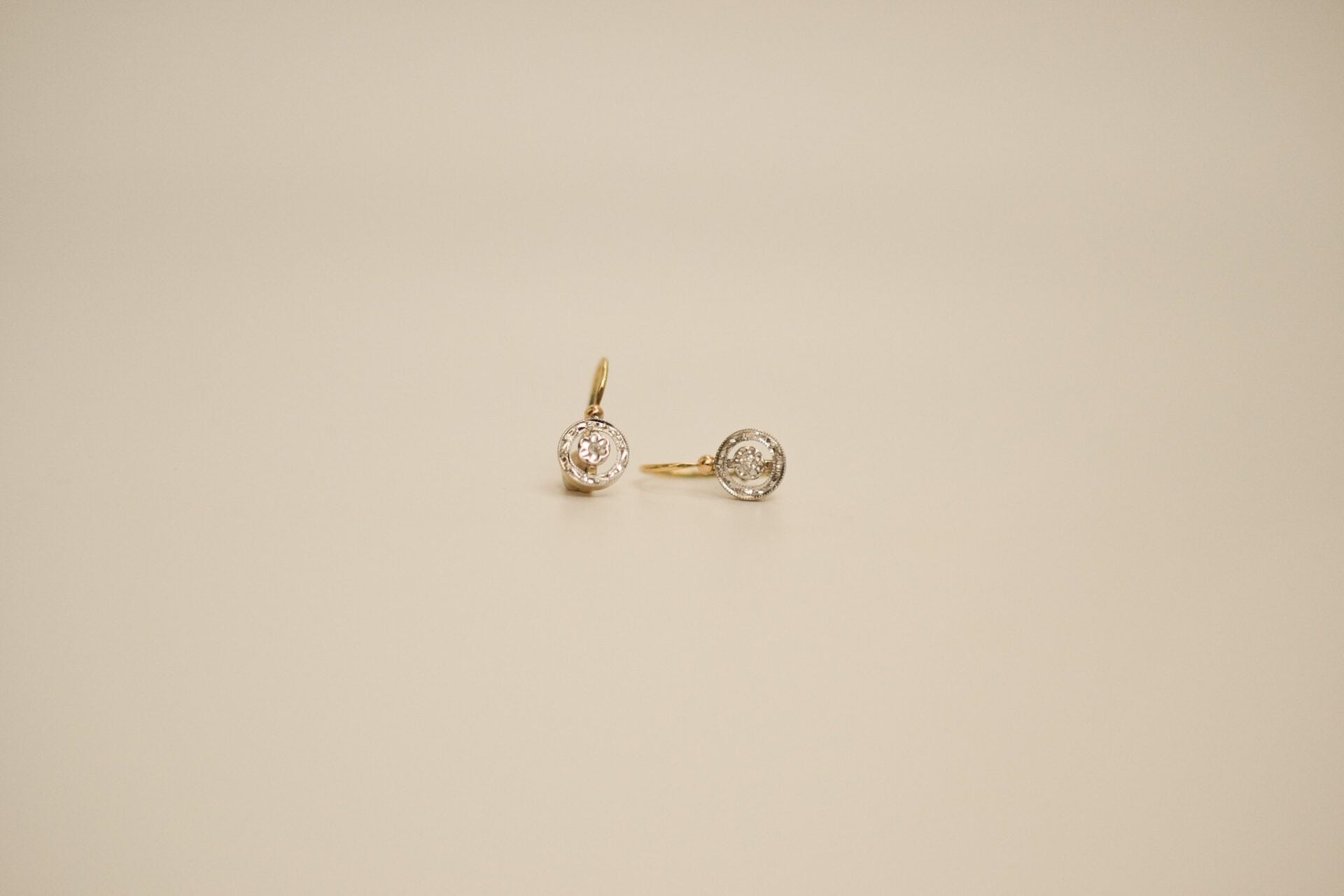 Dormeuses rondes Diamants